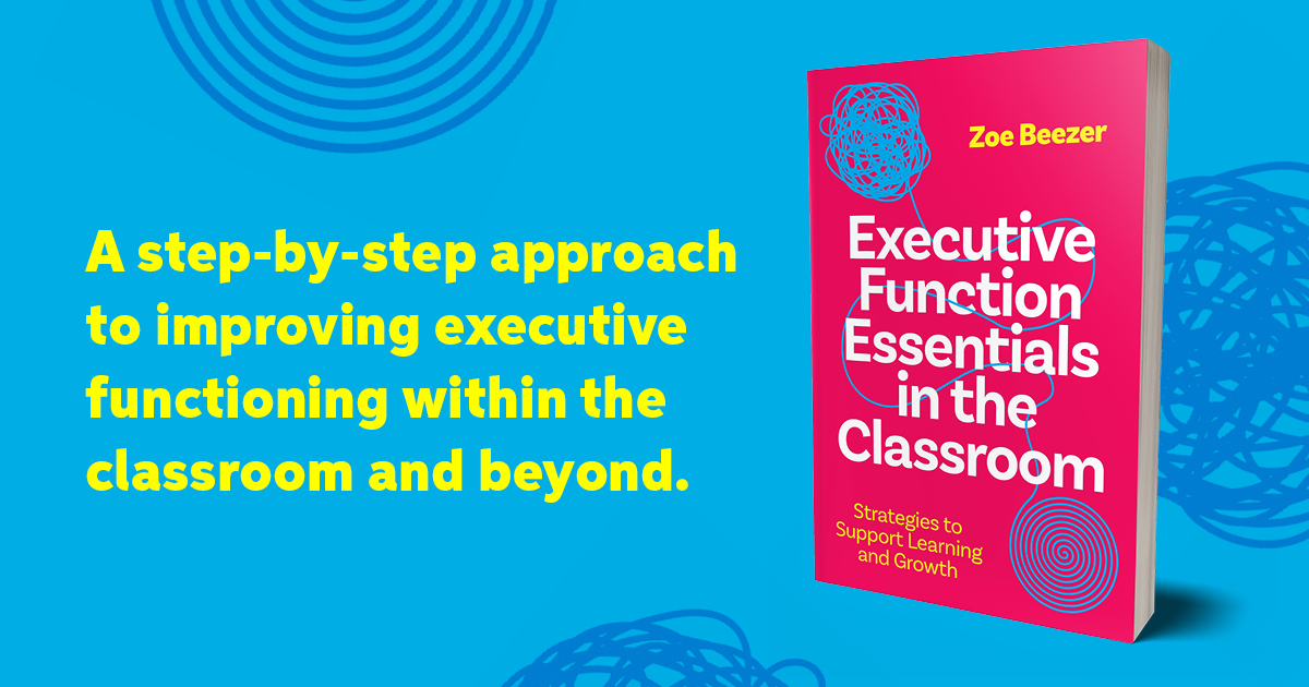 JKPBooks's tweet image. Executive Function Essentials in the Classroom:
Strategies to Support Learning and Growth
Pre-order today - bit.ly/3QpvQpD
#ExecutiveFunction #ExecutiveFunctions #ExecutiveFunctioning #EFs #Teaching #Classroom #SEN #SEND #SENCo