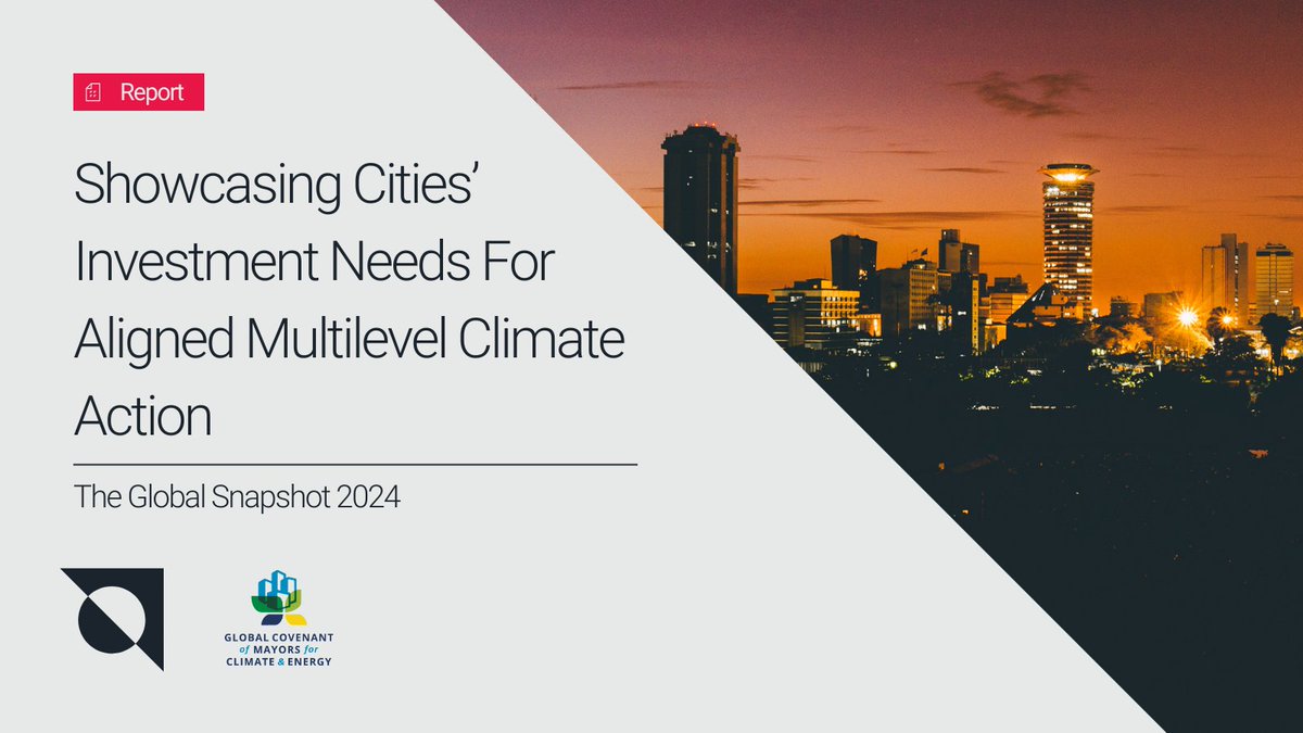 There's an urgent need for climate finance to support urban infrastructure projects globally.

In 2024, 611 cities disclosed projects requiring $86 billion. Discover this and other critical data points on cities’ investment priorities in our 2024 Global Snapshot, developed with