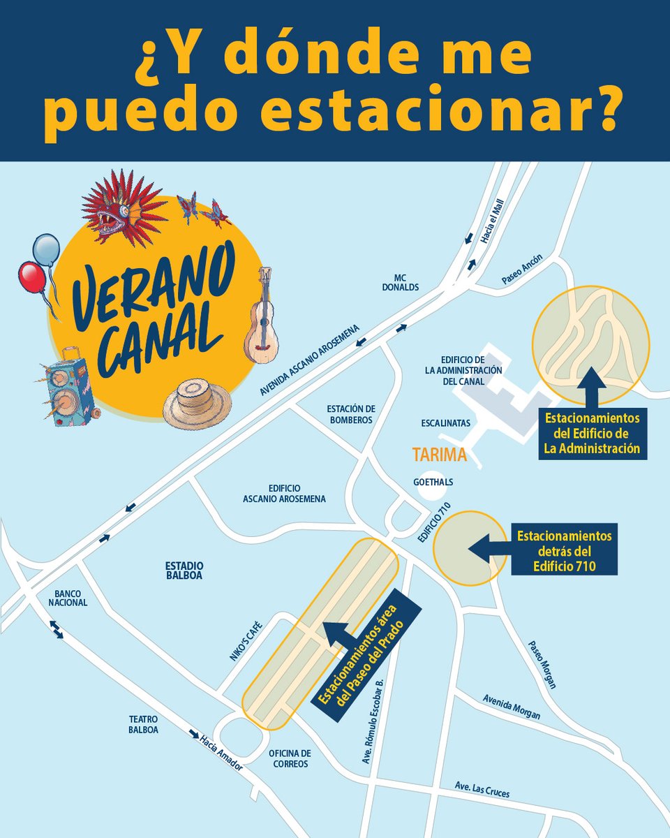 canaldepanama's tweet photo. 😎 Información que debes saber de #VeranoCanal https://t.co/zibJzGVul3