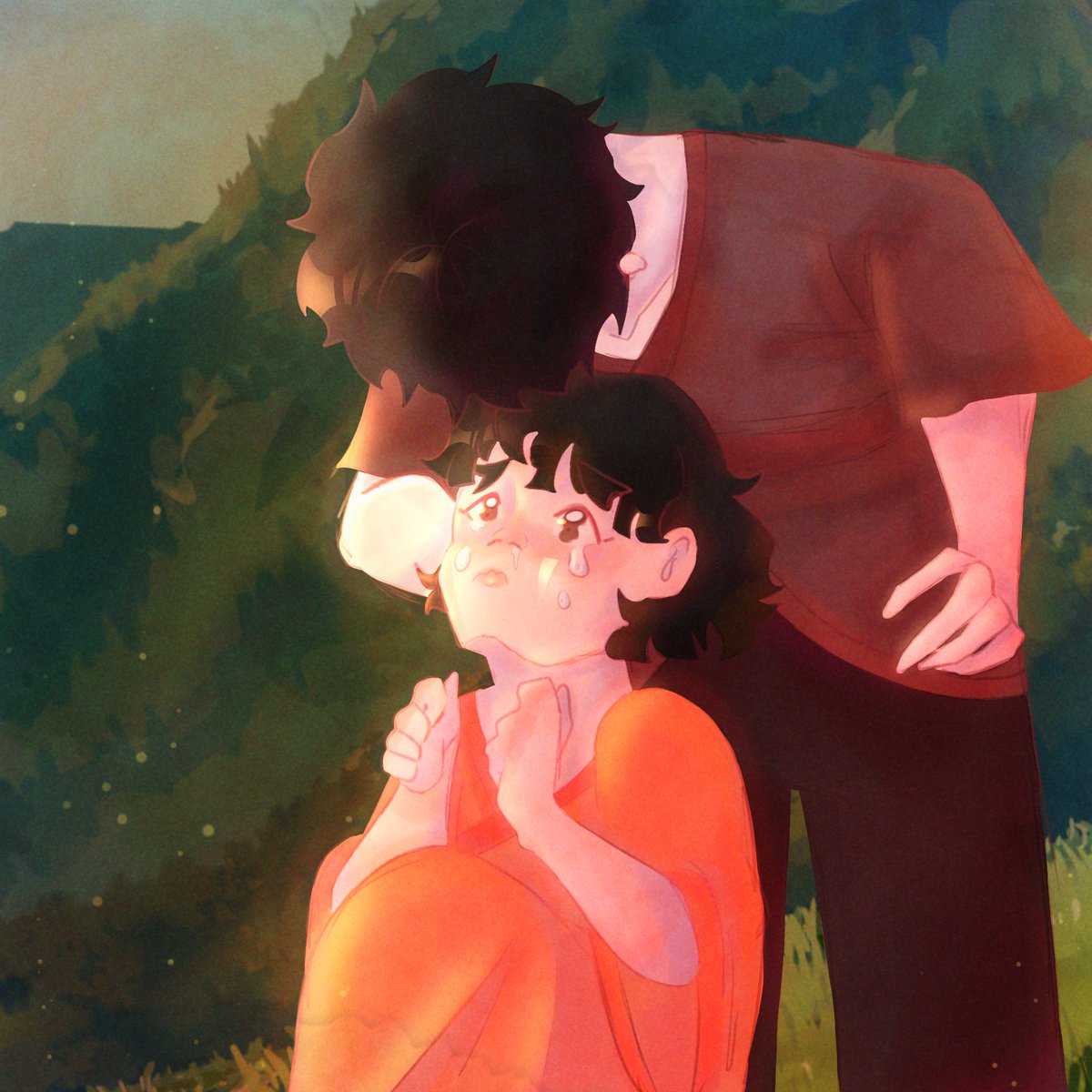 TuTuTuen's tweet image. [ KNY, AkaZen ] firsts 🩷💛

#ZenitsuEvent