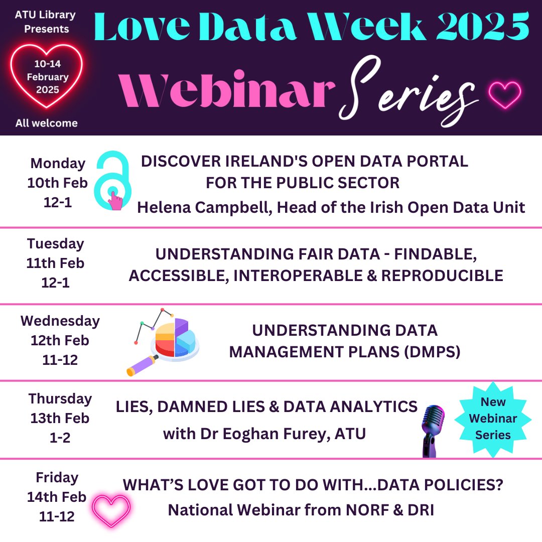 ATU Library (@library_atu) on Twitter photo What a great #LoveDataWeek we had at <a href="/atu_ie/">Atlantic Technological University</a> Library last week! ❤️ Delighted to have Minister <a href="/IRLDeptPER/">Department of Public Expenditure</a> <a href="/jackfchambers/">Jack Chambers TD</a> Jack Chambers TD to launch our webinar series covering Open Public Data <a href="/GovDataIE/">data.gov.ie</a>, #FAIRdata, #DMPs & new #Data series. Recordings our website this week📽️ What a great #LoveDataWeek we had at <a href="/atu_ie/">Atlantic Technological University</a> Library last week! ❤️ Delighted to have Minister <a href="/IRLDeptPER/">Department of Public Expenditure</a> <a href="/jackfchambers/">Jack Chambers TD</a> Jack Chambers TD to launch our webinar series covering Open Public Data <a href="/GovDataIE/">data.gov.ie</a>, #FAIRdata, #DMPs & new #Data series. Recordings our website this week📽️