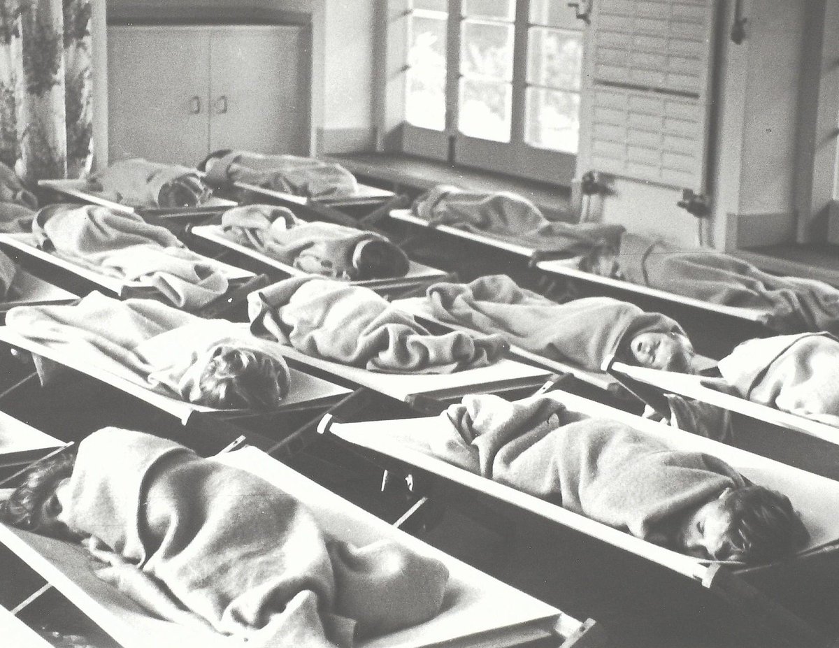 The Edith Cadbury Nursery was built in 1939 in memory of Edith Cadbury (wife of George Cadbury Junior). Edith was a pioneer of the nursery movement, + these wonderful photos show the nursery in its early years. The nursery still operates and is based in Weoley Castle, Birmingham