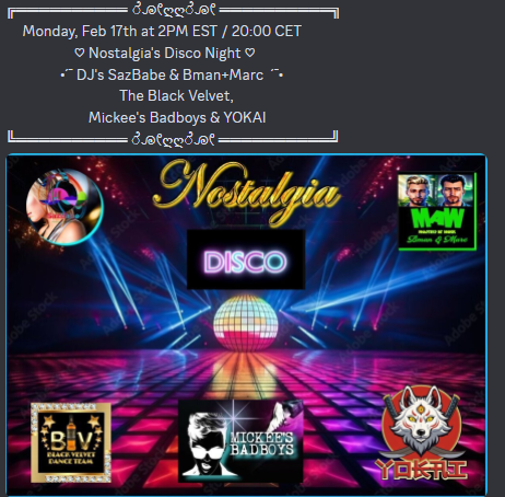 Nostalgia Dance Club tweet media