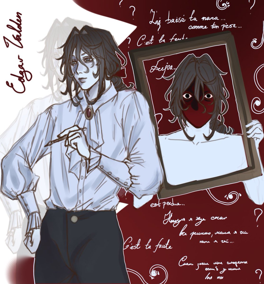 #edgarvalden #IdentityV #identityVイラスト #IDV