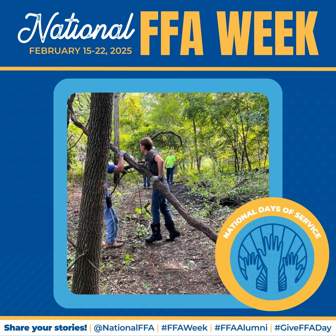 NationalFFA's tweet image. 🌿Rocori FFA is bringing Lookout Park back to life! From clearing invasive buckthorn to restoring trails, they’re working hard to revive this historic space for its 90th anniversary in 2026.👏
🔗 ffa.org/national-days-… 

 #FFAWeek #NDOS