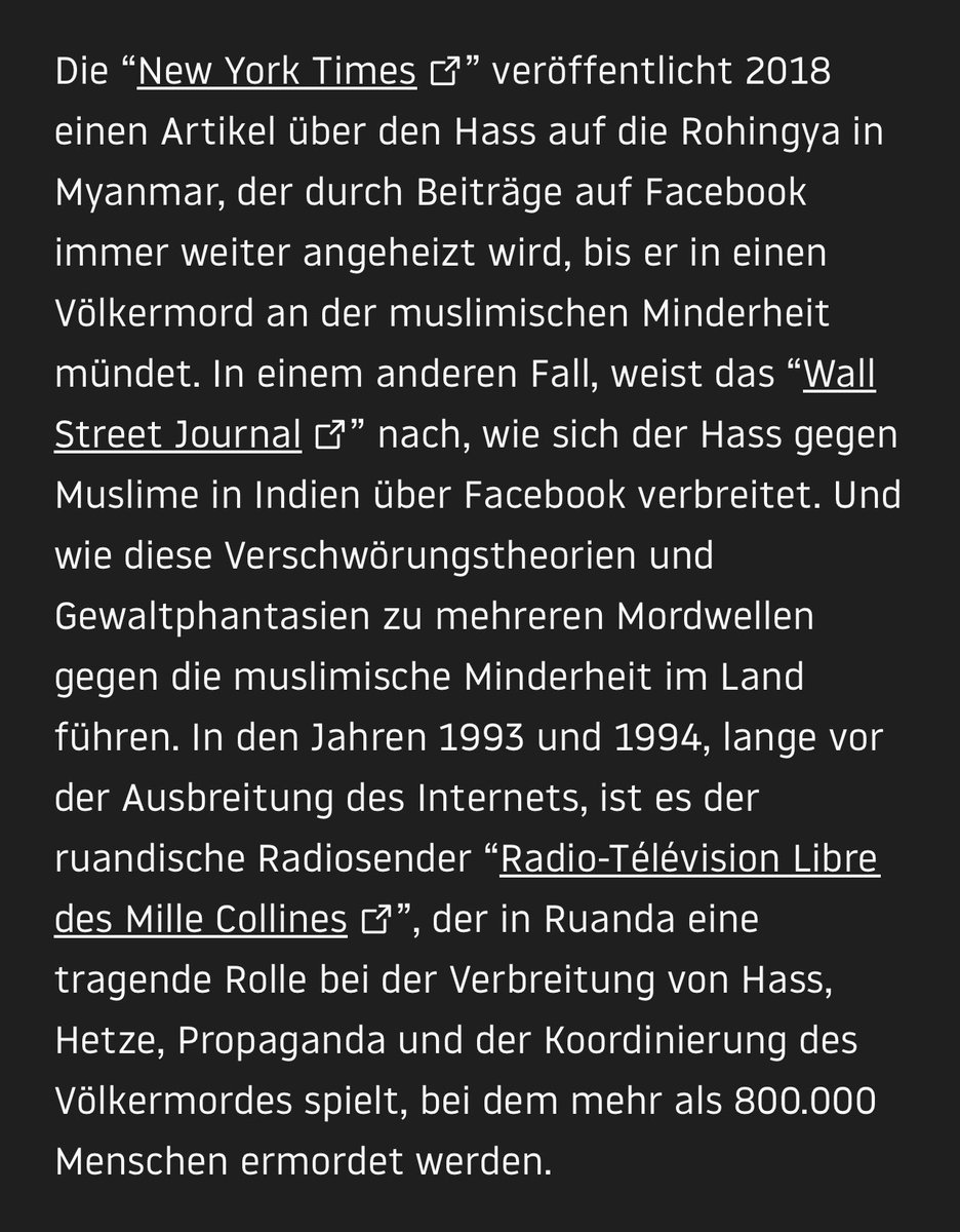 Für diejenigen, die aus Dummheit, Bosheit oder Naivität nicht verstehen, warum auch die Freiheit des Wortes Schranken braucht (so wie sie in jeder freien Gesellschaft existieren).