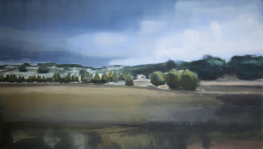 ¡Buena semana!
"El río siempre ha aparecido de distintas maneras,  como paisaje de experiencias dramáticas pero con un recuerdo suavizado por el tiempo".

ÚLTIMOS DÍAS para contemplar el Duero según Caballero Almendáriz en <a href="/galeriautopia/">GaleriaUtopiaParkway</a>: tinyurl.com/4tjmybc6