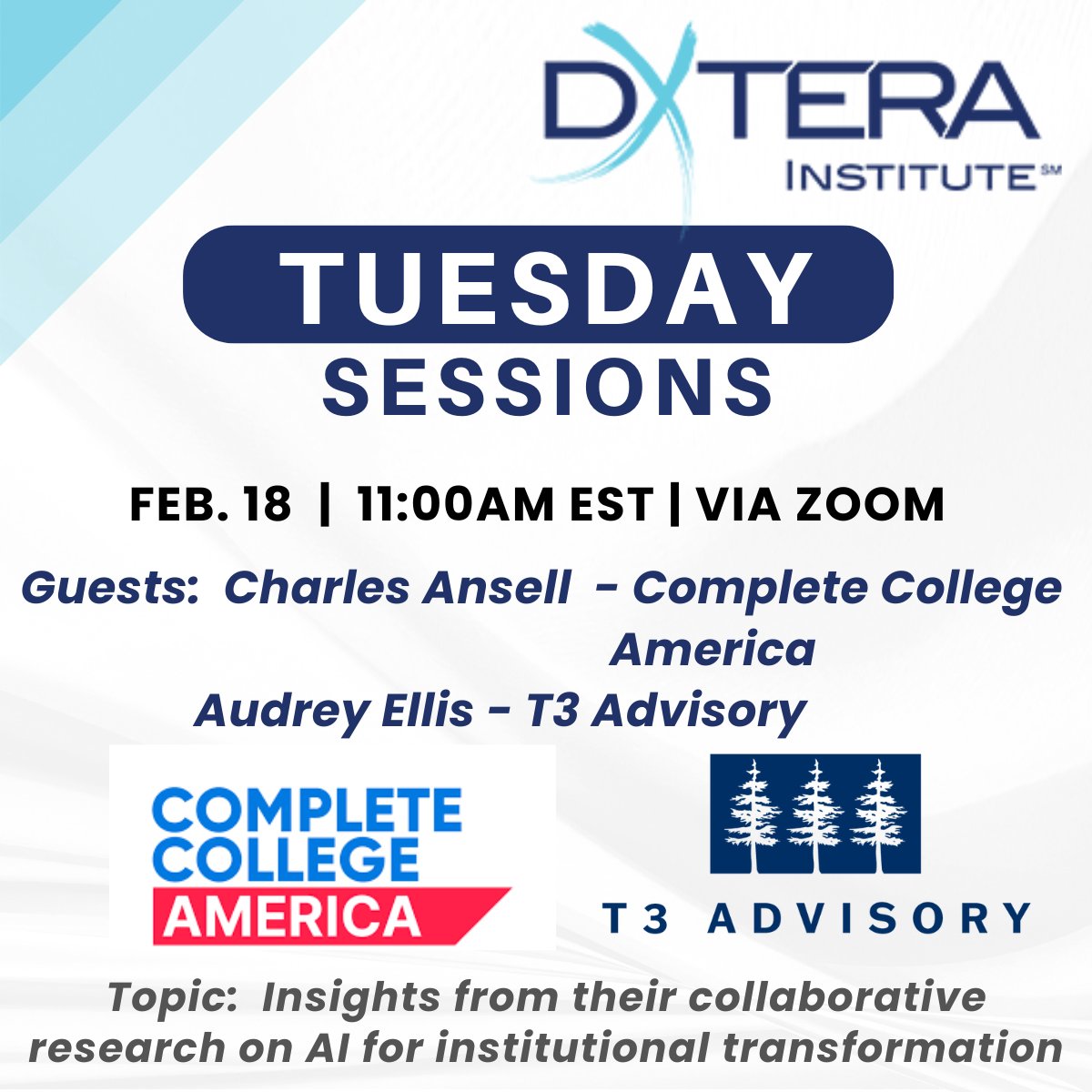 DXtera Institute tweet media