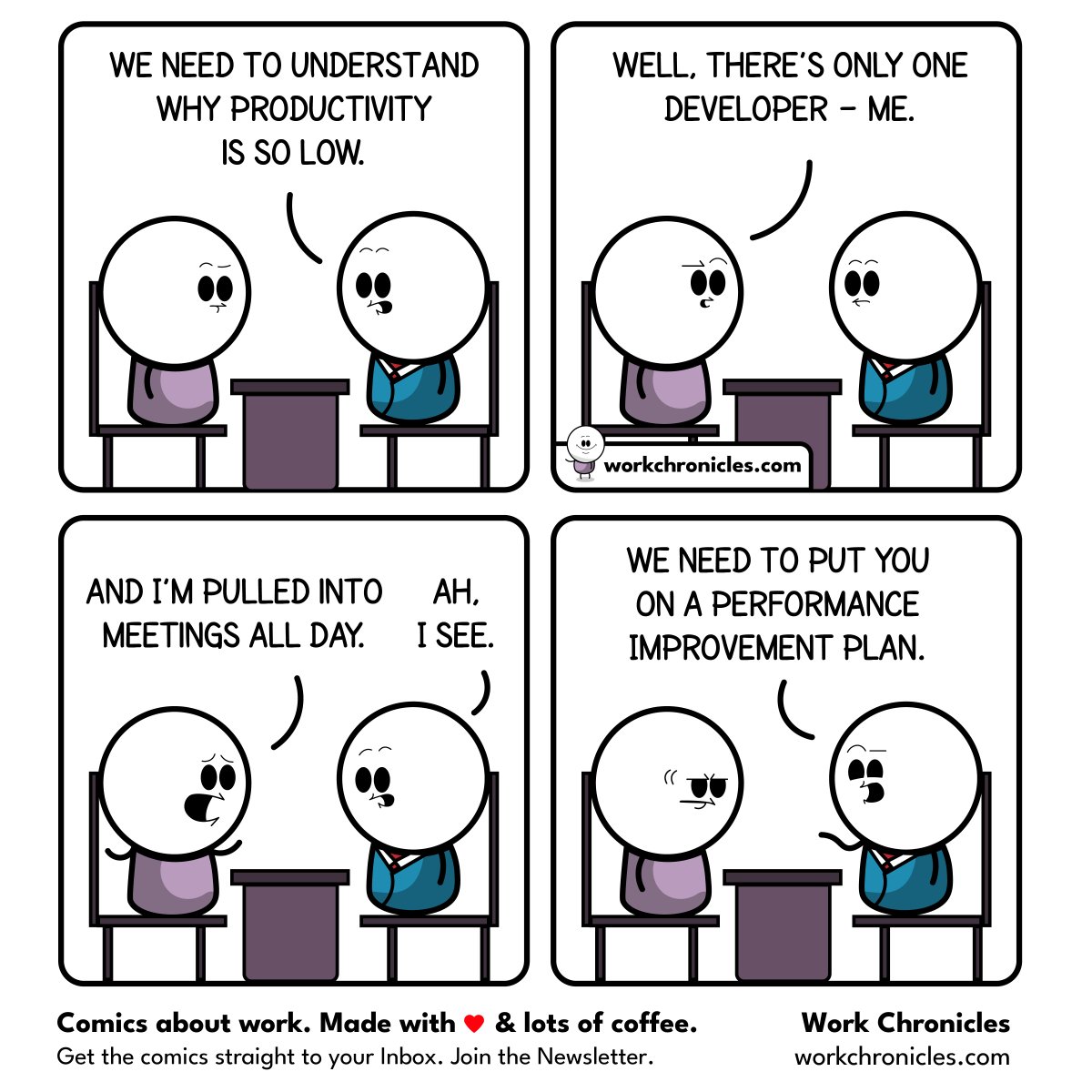_workchronicles's tweet photo. (comic) Solving for low productivity https://t.co/J2mWQhU5Ve