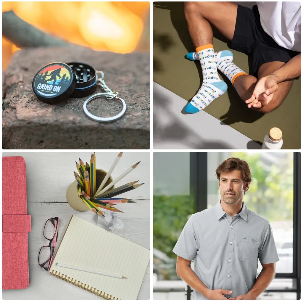 1338tryon's tweet photo. We match your business goals with the best promo products solution. Customized branded items for any occasion. https://t.co/V5Kt1Jf5nG #keychains #socks #padfolios #shirts https://t.co/c0jpfNkFyt
