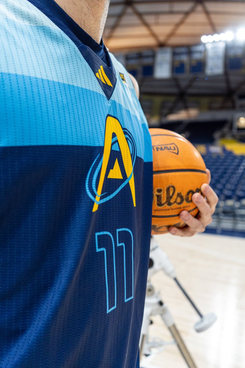 MattBrownEP's tweet photo. Northern Arizona will temporarily rebrand as the ASTROJACKS, and the streets tell me this is what their special uniforms will look like: 

The ASTROJACKS moniker is a nod to the region’s deep ties to space research. https://t.co/V248F2Hizb