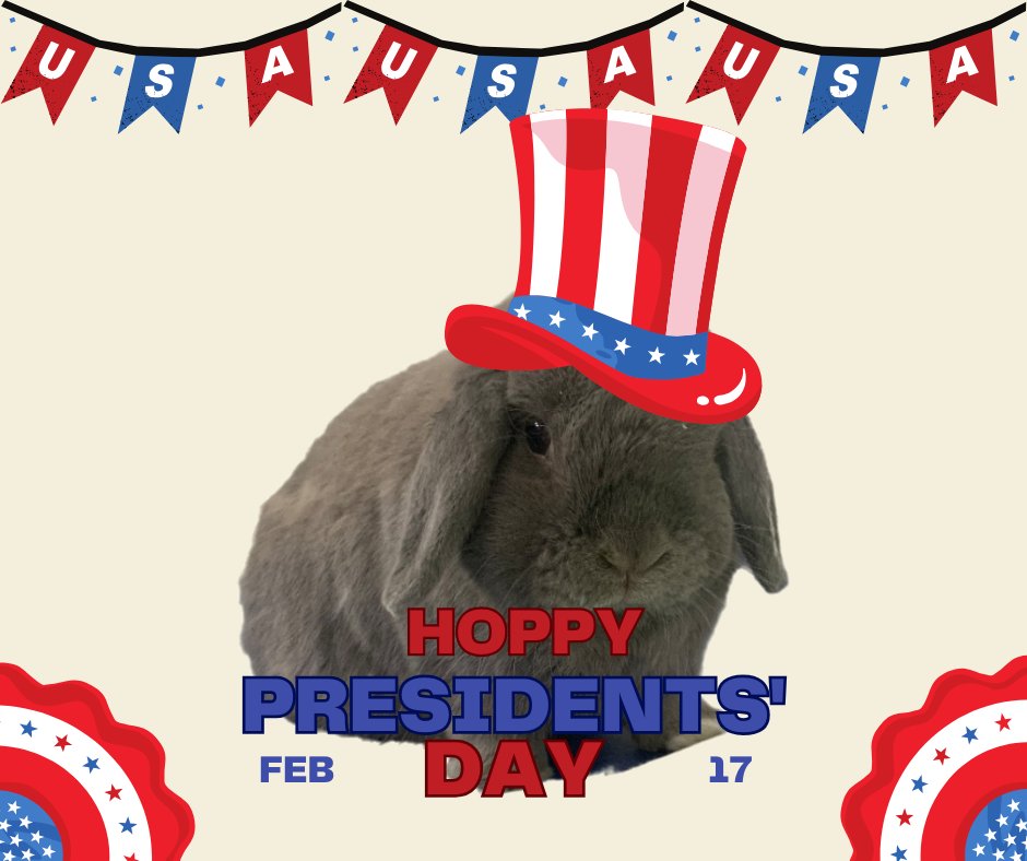 Hoppy Presidents' Day!

#PresidentsDay2025 #RescueRanch