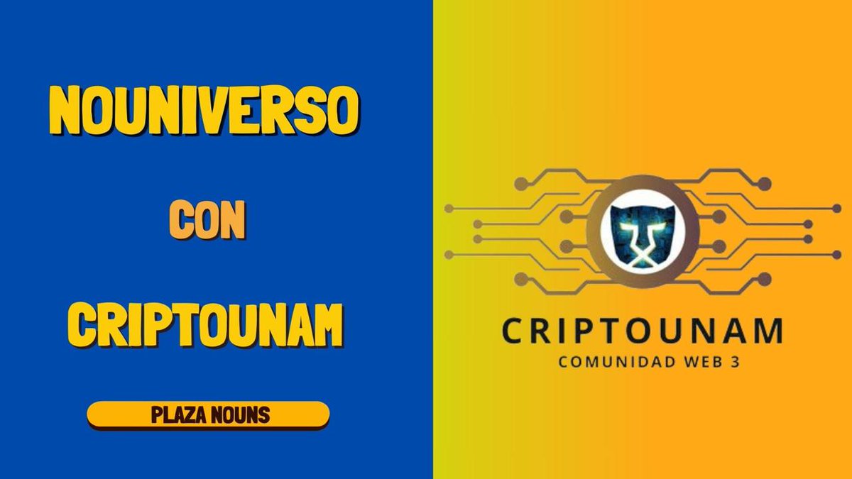Cripto_UNAM's tweet photo. 🎙️👓 ¡Hoy no te pierdas el XSpace con @PlazaNouns !
Haremos un recap completo del evento Finance, Blockchain and Love del pasado 13 de febrero, repasando los mejores momentos y aprendizajes. 💙🌐
🗓️ Fecha: Hoy
🕗 Hora: 6:30PM
🔗 ¡Únete aquí! https://t.co/v6oPE2GwCN
#CriptoUNAM #LaPlazaNouns #FinanceBlockchainAndLove #Nounsticias #DAO