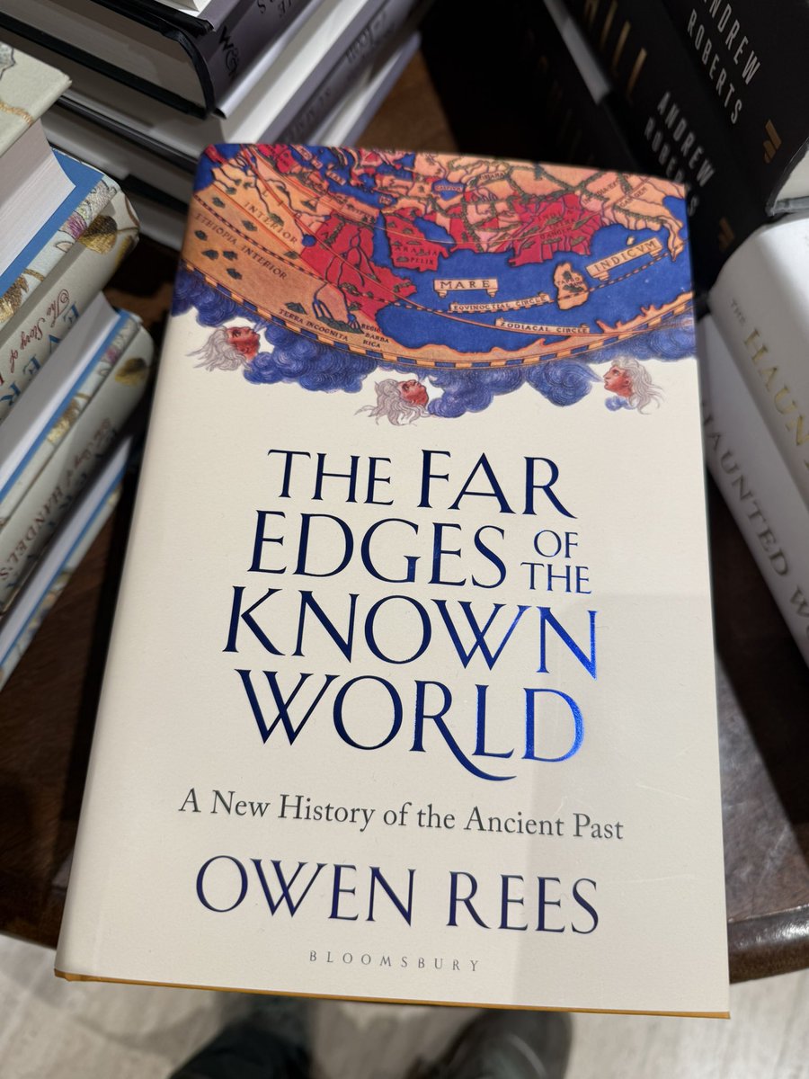 Henri 📖 (@happyhappyhenri) on Twitter photo “The Far Edges of the Known World” tells the story of the Ancient World from the generally neglected regions on the borders of Ancient Greek and Roman empires.
✍🏼<a href="/reeshistory/">Dr Owen Rees</a>
🏢<a href="/BloomsburyBooks/">Bloomsbury Books UK</a>
2/11 “The Far Edges of the Known World” tells the story of the Ancient World from the generally neglected regions on the borders of Ancient Greek and Roman empires.
✍🏼<a href="/reeshistory/">Dr Owen Rees</a>
🏢<a href="/BloomsburyBooks/">Bloomsbury Books UK</a>
2/11