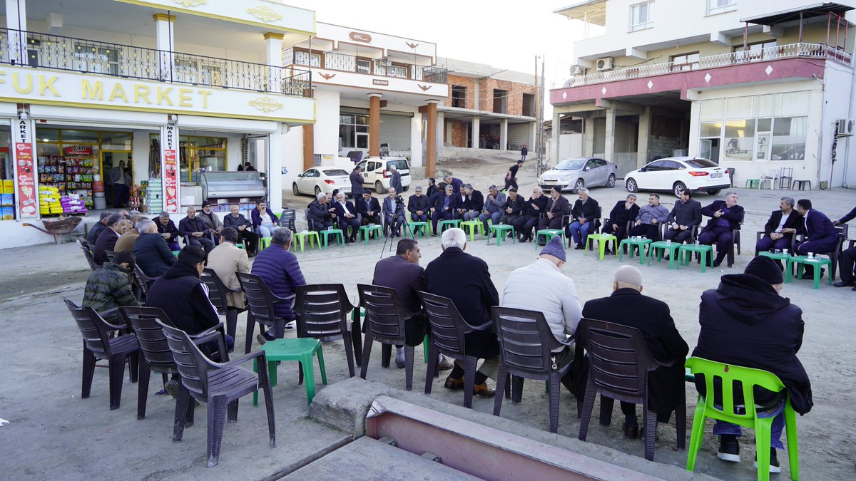 Bir dizi temaslarda bulunmak üzere Silvan'a gelen Genel Başkanımız Sayın Zekeriya Yapıcıoğlu, Çardak (Şifqet) ve Sulubağ (Huseyna) köylerini ziyaret ederek muhtarlar ve köy sakinlerinin sorun ve taleplerini dinledi.

📍Diyarbakır - Silvan