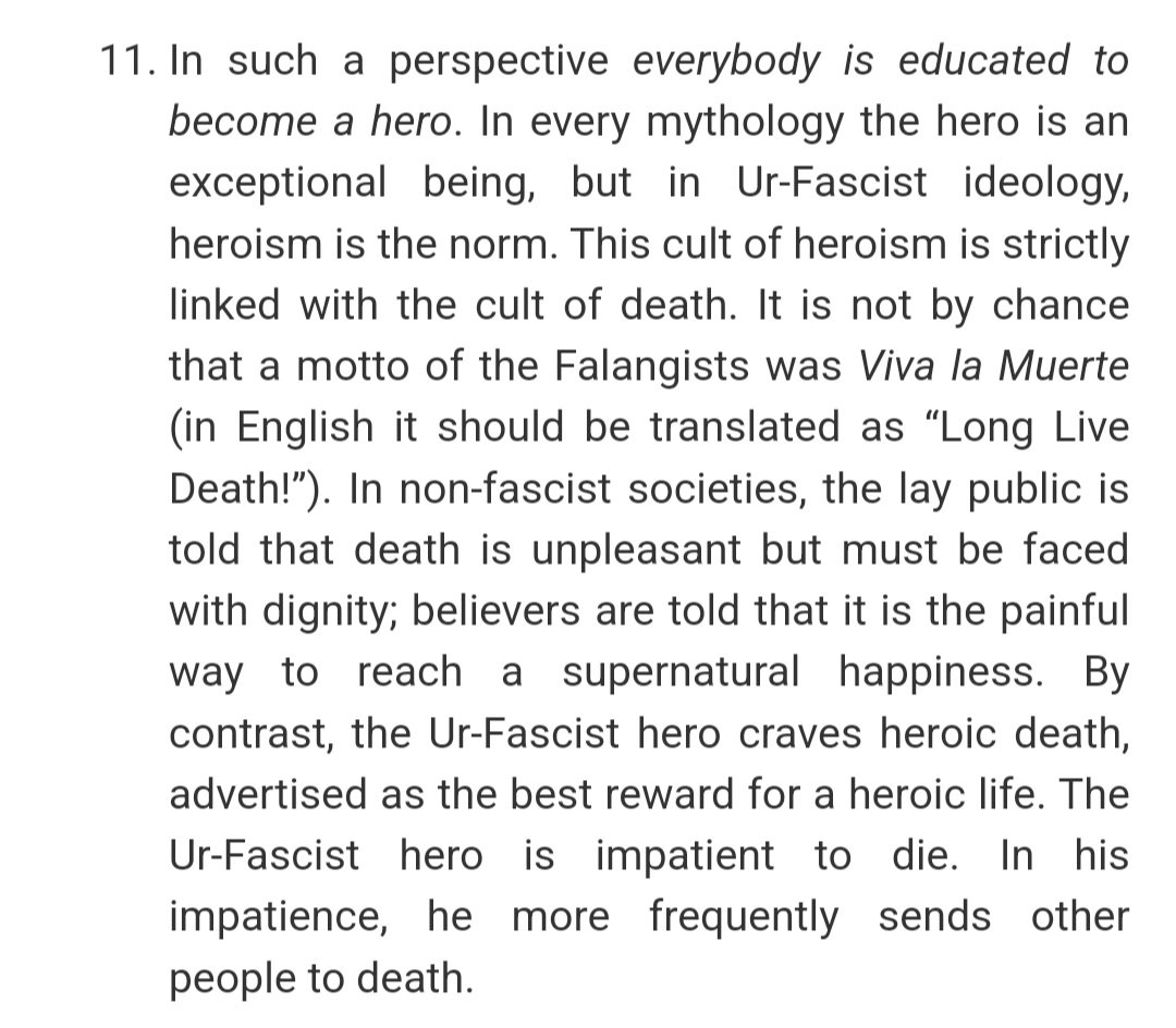 kind of obnoxious how consistent fascism is.