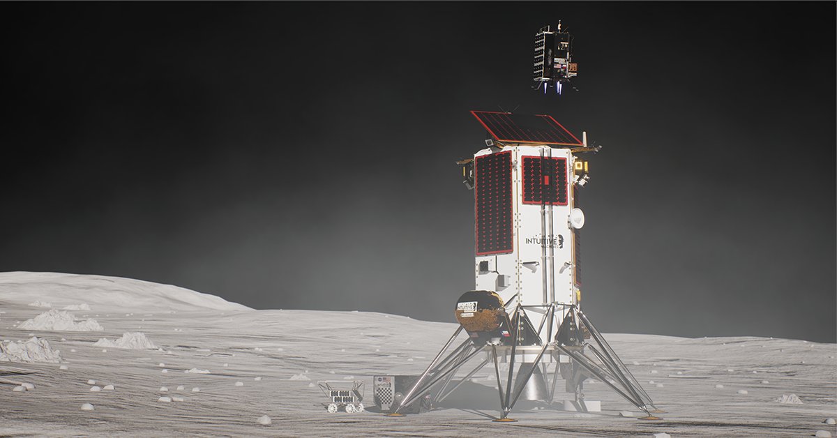 🚀 A shout-out to <a href="/sciam/">Scientific American</a> for this great write-up of the #IM2 mission!

IM's Nova-C lander, Athena, will house Nokia's Lunar Surface Comms System (LSCS), allowing us to deploy the 1st cellular network on the Moon.

Check it out ➡️ nokia.ly/4jZjBO7

📸: <a href="/Int_Machines/">Intuitive Machines</a>