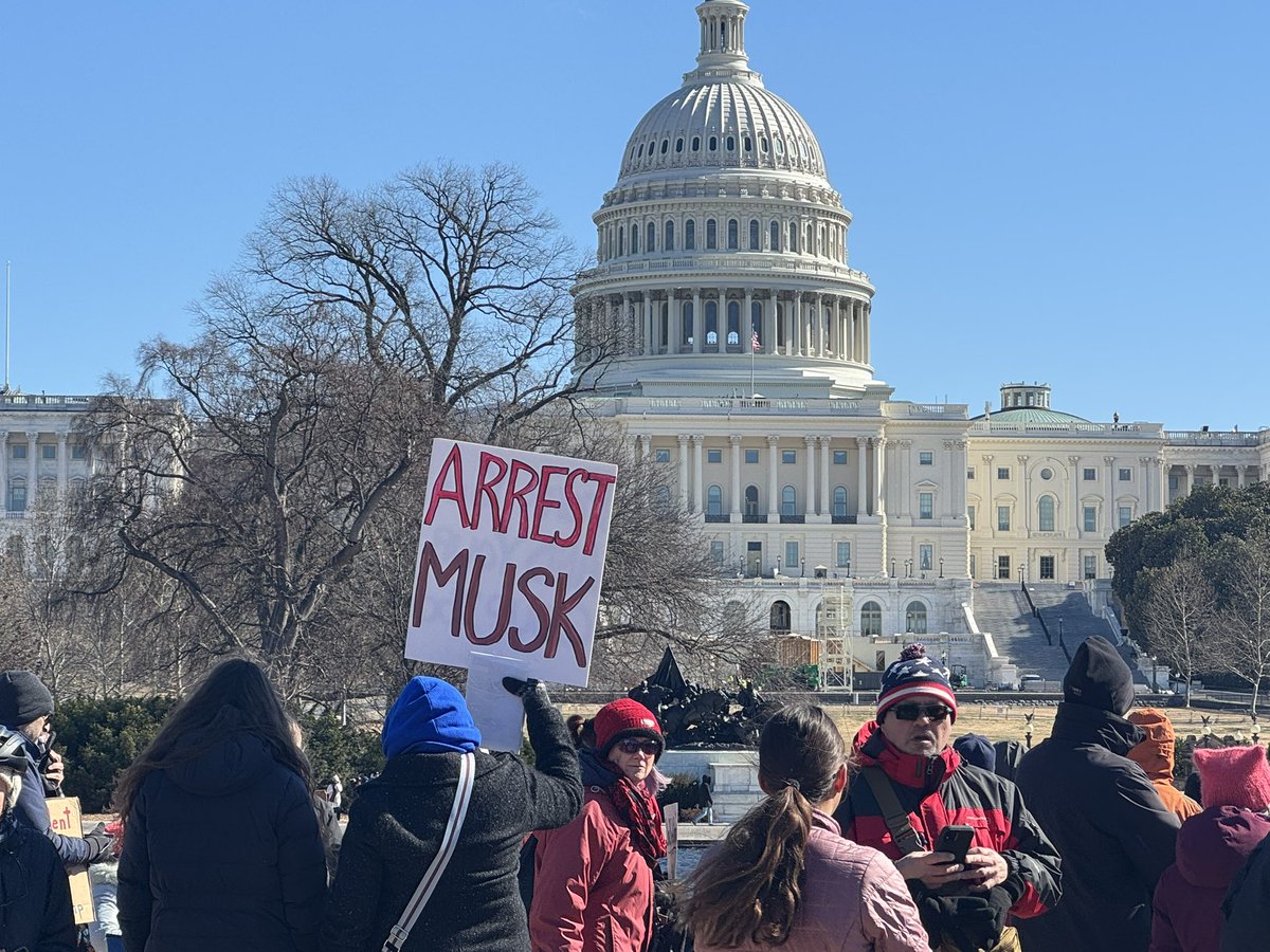 AnneSpeckhard's tweet image. No kings 50 states protest today in dc!  Stand up for democracy Americans!