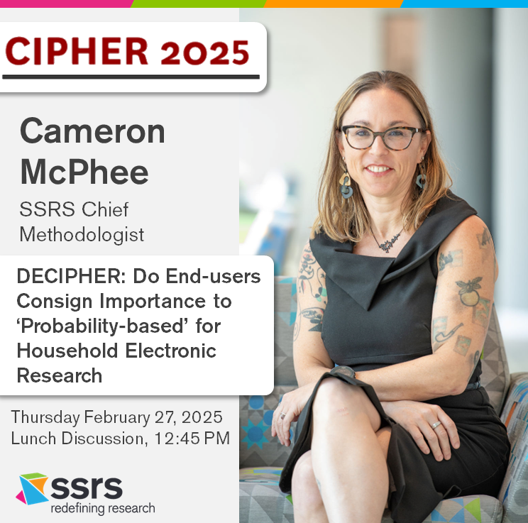 SSRS (@ssrs_research) on Twitter photo Attending the CIPHER conference next week? Learn more about the topics Mickey, Kyle, <a href="/darbymsteiger/">Darby Steiger</a> & <a href="/cameronbrook/">cameronbrook</a> are covering and add their sessions to your agenda: ssrs.com/events/cipher-… Attending the CIPHER conference next week? Learn more about the topics Mickey, Kyle, <a href="/darbymsteiger/">Darby Steiger</a> & <a href="/cameronbrook/">cameronbrook</a> are covering and add their sessions to your agenda: ssrs.com/events/cipher-…