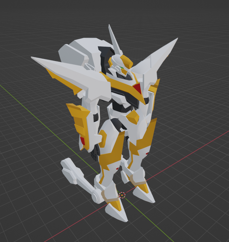 この,ランスロット・アルビオンならッ…！
#VRChat #blender