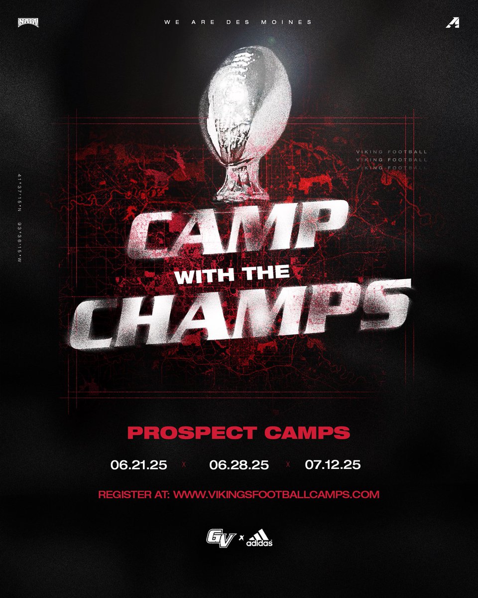 Excited to receive a camp invite from <a href="/GVVikingFB/">Grand View Football</a>