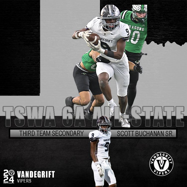 Truly honored by the TX Sports Writers &amp; <a href="/AP_Sports/">AP Sports</a> for putting me on the 2024 6A All-State football team.
<a href="/ScottLarkee/">Scott Larkee</a> <a href="/Coach_McCorkle/">Sammy McCorkle</a> <a href="/JaredBackus1/">Jared Backus</a> <a href="/_CoachFitz/">Curt Fitzpatrick</a> <a href="/CoachSkyCassity/">Coach Skyler Cassity 🏈</a> <a href="/Coach_CoombsUCD/">Matt Coombs</a> <a href="/DBCoachMcGraw/">Gary McGraw</a> <a href="/BrownHCPerry/">James Perry '00</a> <a href="/coachp_ACU/">Keith Patterson</a> <a href="/_CoachWarner/">𝙏𝙍𝙀𝙑𝙊𝙍 𝙒𝘼𝙍𝙉𝙀𝙍</a> <a href="/TJH3_/">Ty Henderson</a> <a href="/CoachModkins/">Jeremy Modkins</a>