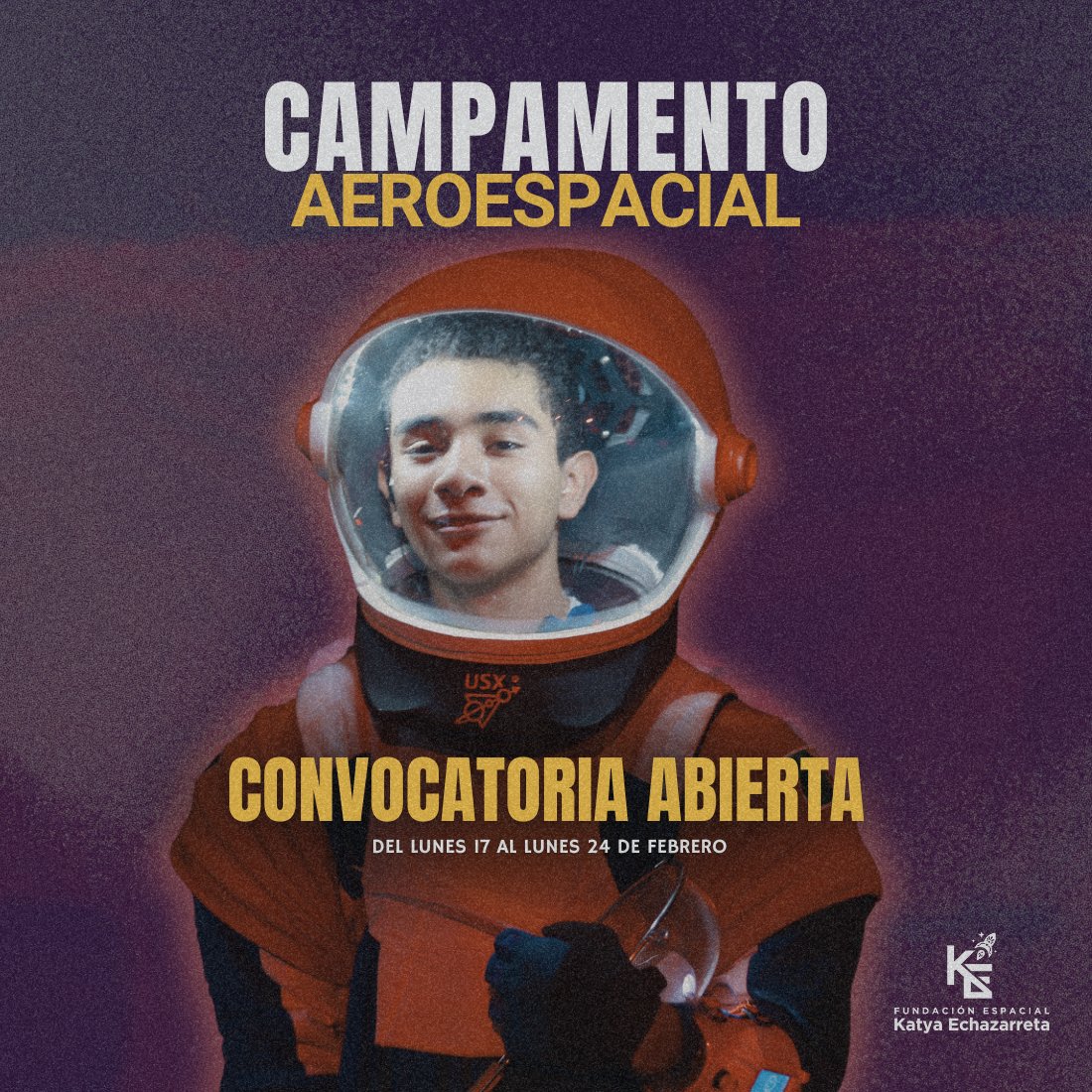 fund_espacial's tweet photo. ¡EL MOMENTO HA LLEGADO, TRIPULANTES!🚀

La convocatoria para el #CampamentoAeroespacial 2025 ya está abierta y la pueden encontrar en https://t.co/CKHMT2u49V y https://t.co/wyDA7cCkuJ https://t.co/i4kmM8rVqL