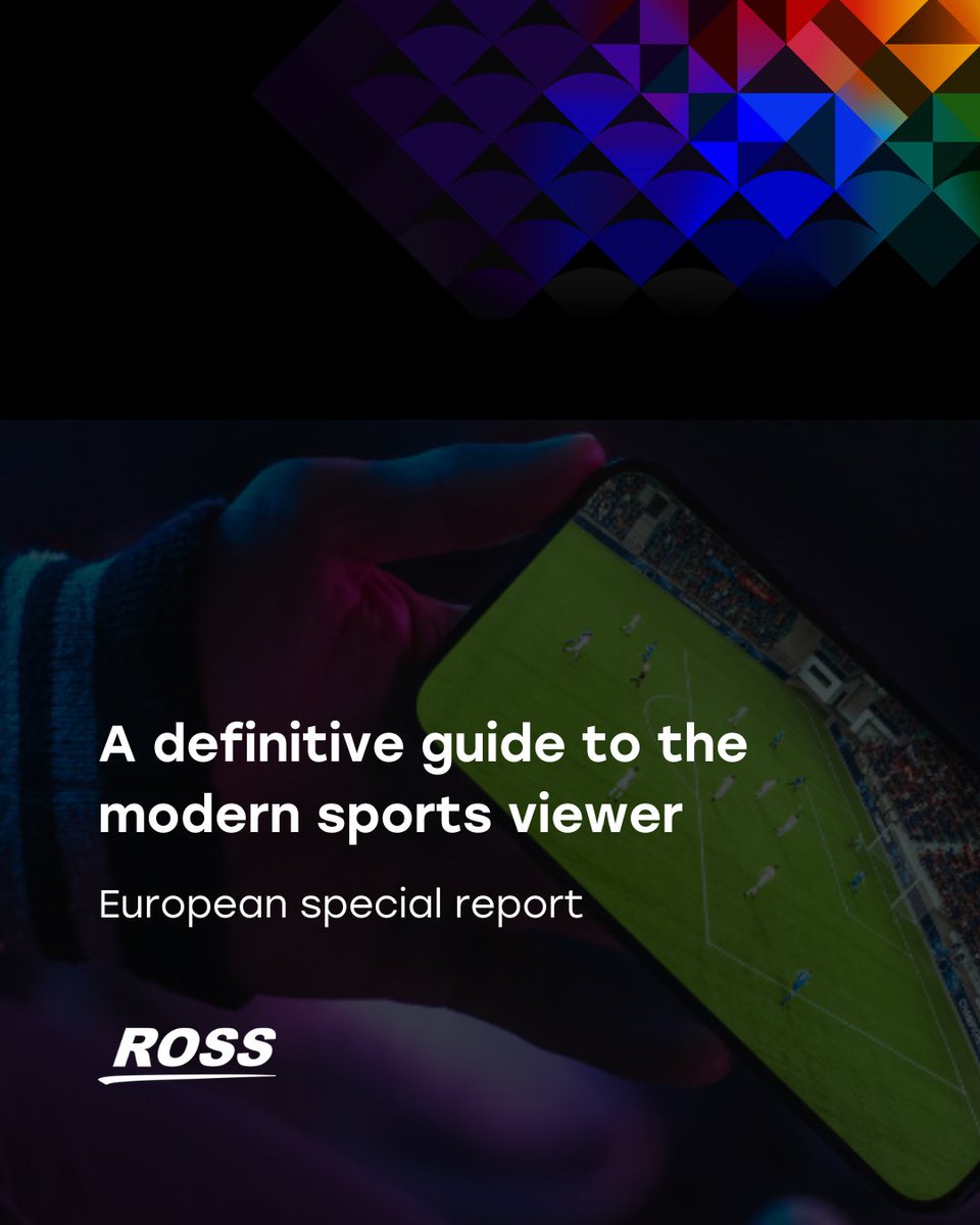 ross_video's tweet image. 🚨 NEW: A definitive guide to the modern sports viewer - a European special report with @KantarGlobal. 🌍

Find out how to adapt, engage, and stay ahead in our free guide. 

📖 rossvideo.com/blog/sports-au…

#SportsBroadcasting #LiveProduction #SportsTech #SportsProduction #LiveSport