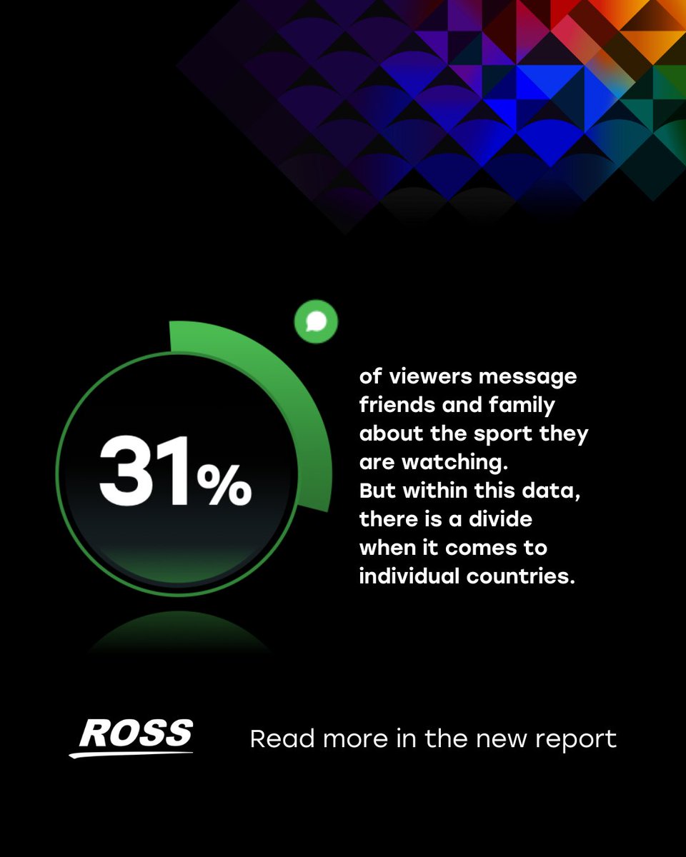 ross_video's tweet image. 🚨 NEW: A definitive guide to the modern sports viewer - a European special report with @KantarGlobal. 🌍

Find out how to adapt, engage, and stay ahead in our free guide. 

📖 rossvideo.com/blog/sports-au…

#SportsBroadcasting #LiveProduction #SportsTech #SportsProduction #LiveSport