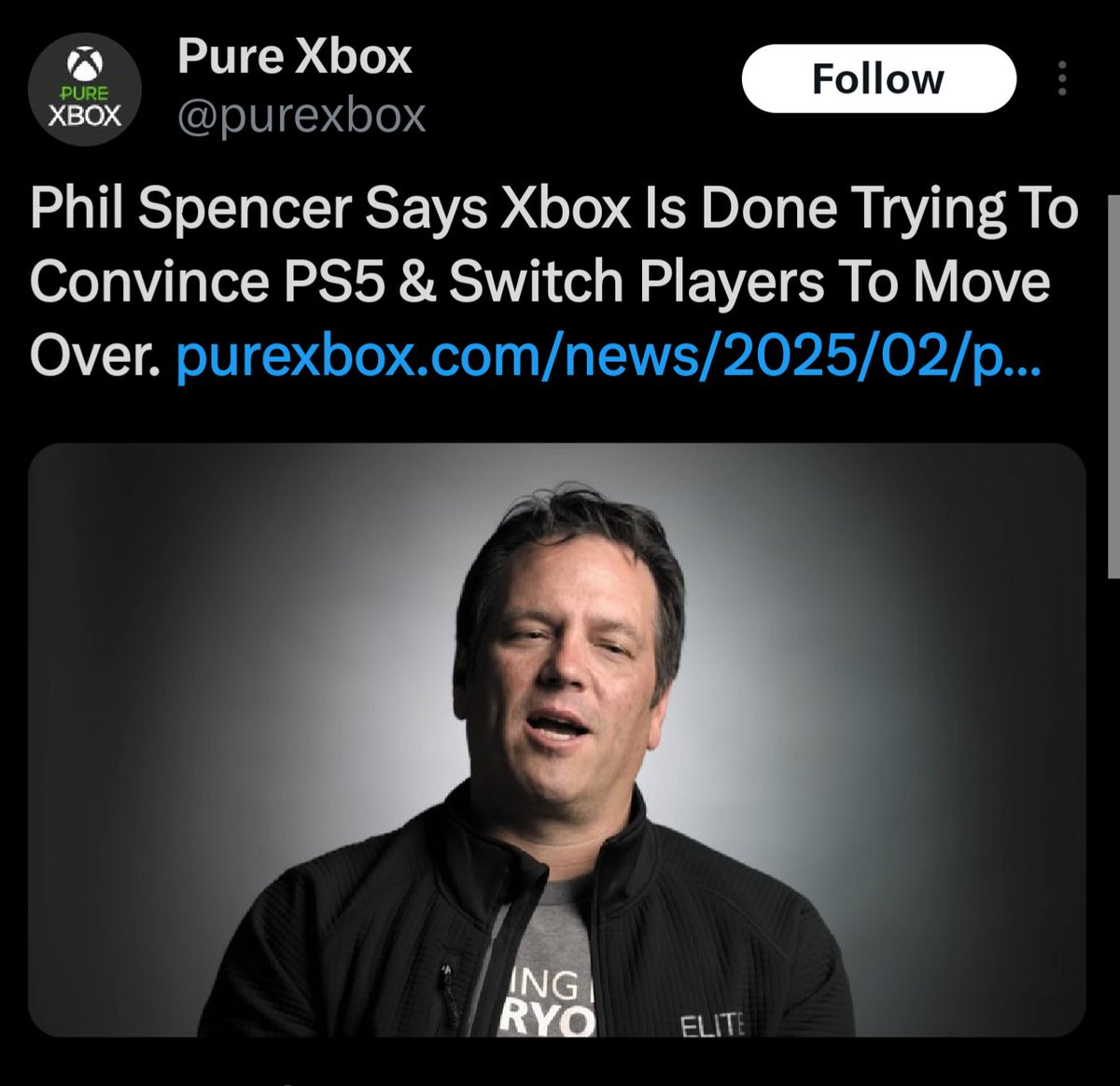 dajoekersole's tweet photo. They should just sell, what a waste of resources and talent.
#XBOXisdone https://t.co/qpm5RHHeax
