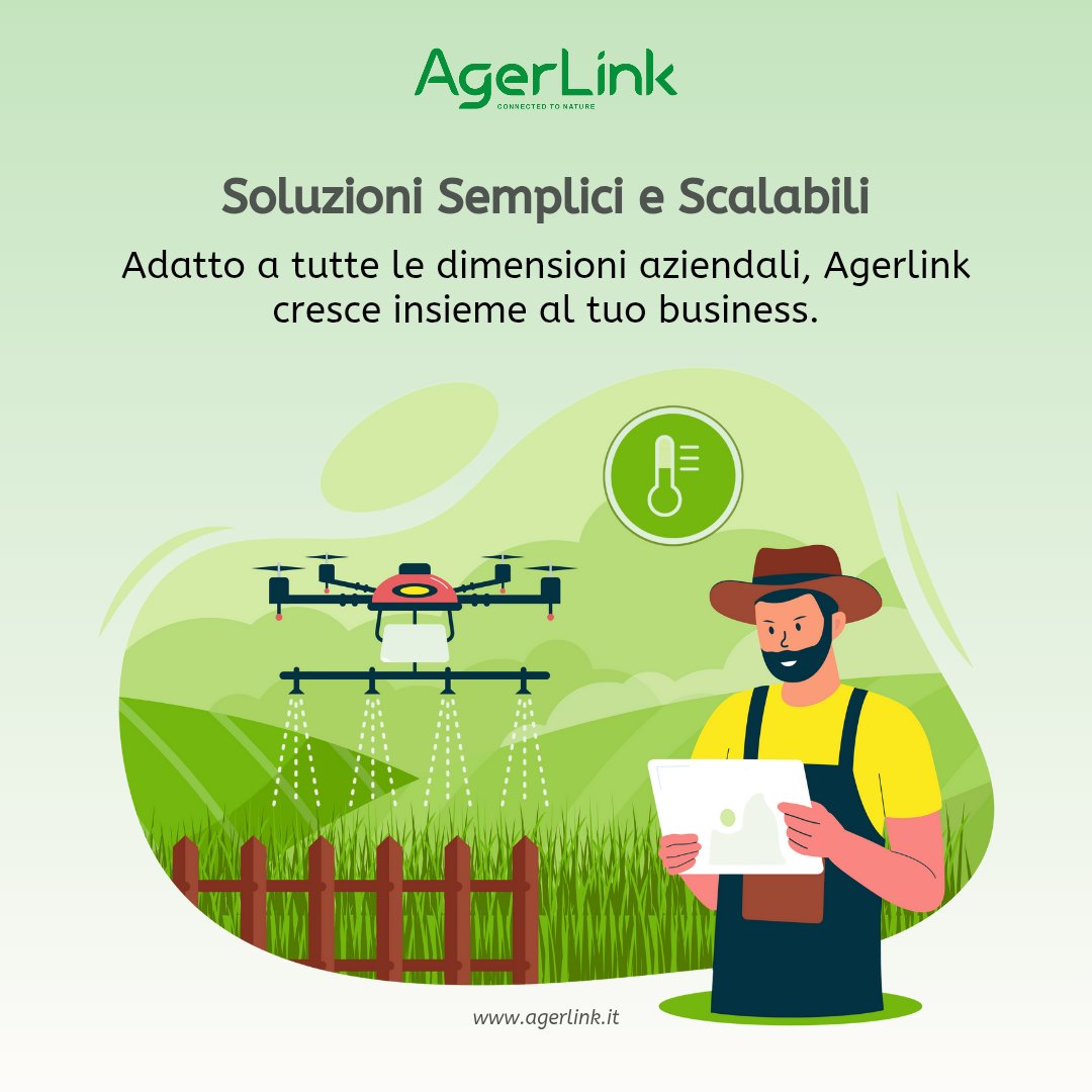 AgerLink_it's tweet photo. Scopri come Agerlink supporta le piccole e medie aziende agricole con soluzioni innovative per ottimizzare la gestione delle coltivazioni e delle risorse!#Agerlink #AgricolturaSostenibile #InnovazioneAgricola https://t.co/DjOmGWE2c9