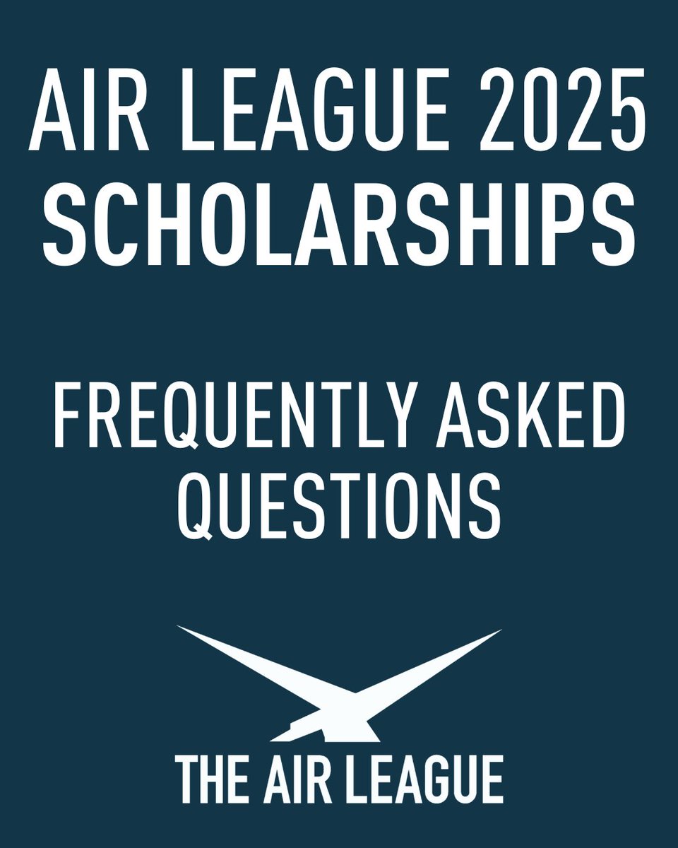 TheAirLeague's tweet image. Check out these handy FAQs we’ve created to help you with any queries you may have about the Air League’s 2025 #Scholarship #Programme! ✈

Applications close on the 30th of March 📆 airleague.co.uk/our-programmes…

#aviation #aerospace #pilot #flying #gliding #career #bursary #funding