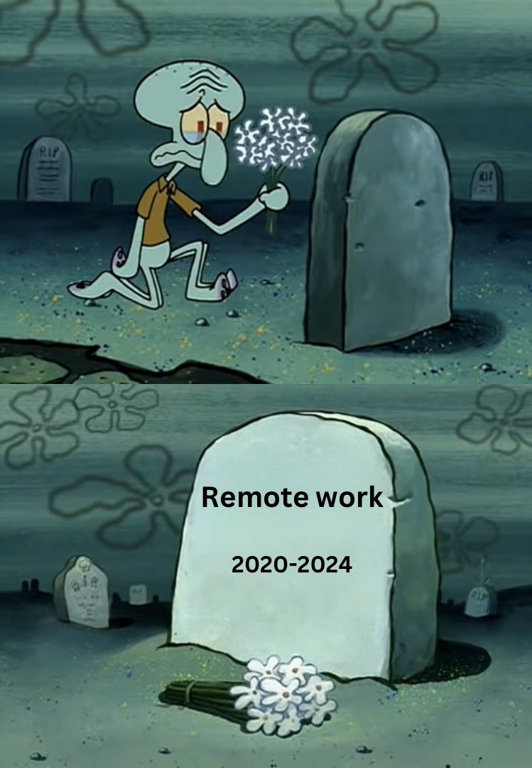 randomrecruiter's tweet image. How did you guys fumble remote work that badly