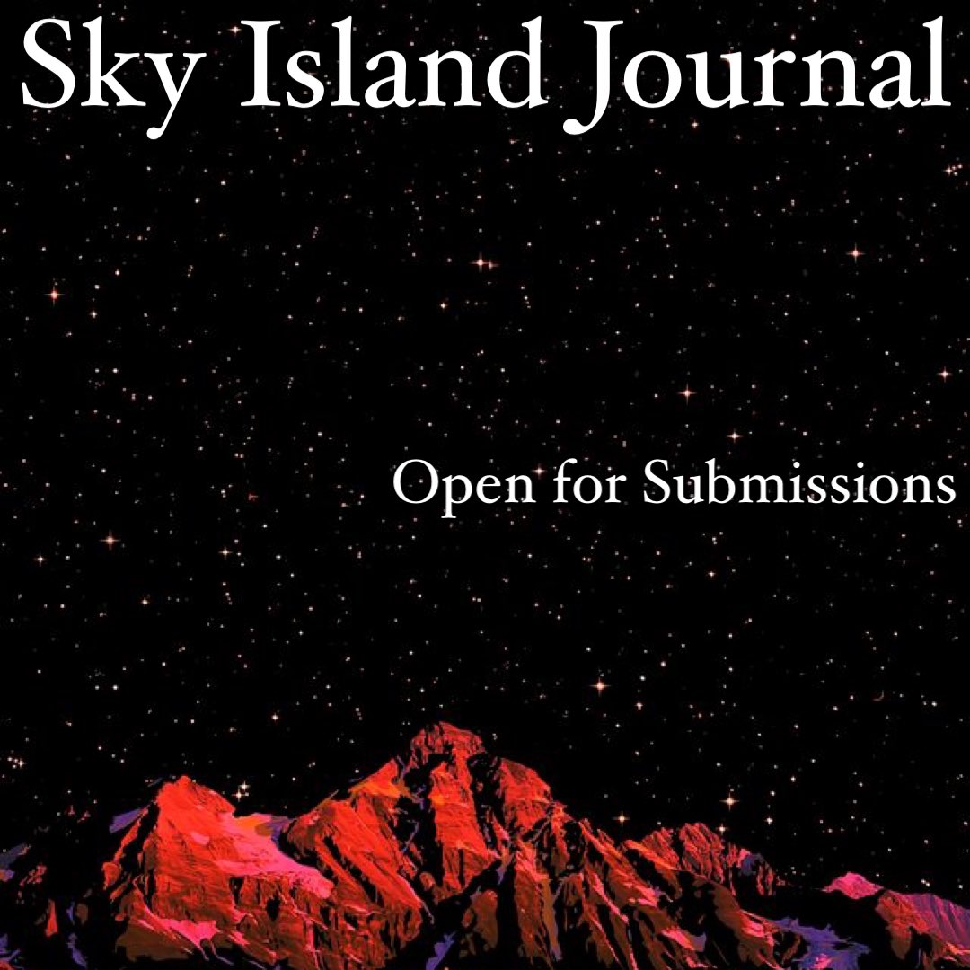 Average response time of 9 days? ✅ Independent, international, free to read &amp;  free from advertising? ✅ Over 150k readers? ✅ Over 1k contributors? ✅ Send us your poetry, flash fiction, and creative nonfiction for Issue 31—NOW through March 31st! 

skyislandjournal.com