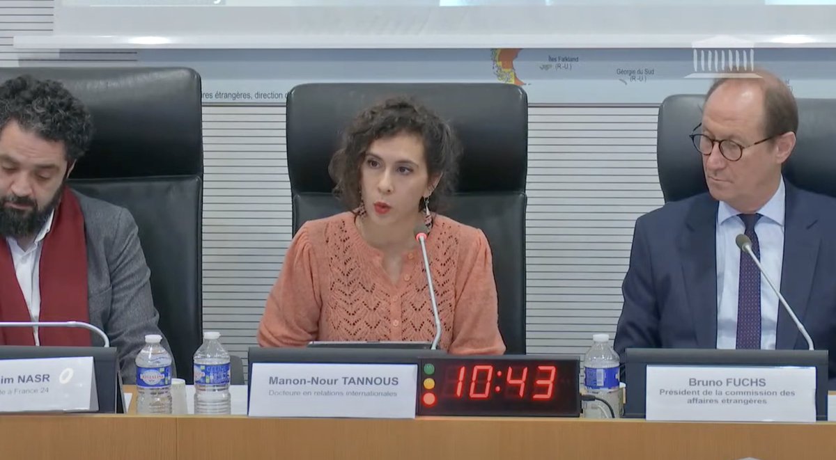 Très belle conclusion de Manon-Nour Tannous à la Commission des Affaires étrangères, rendant hommage à César et à la portée symbolique de la révélation de son identité :

"Permettez-moi de conclure en évoquant la révélation, le 6 février dernier, de l’identité de César, cet homme