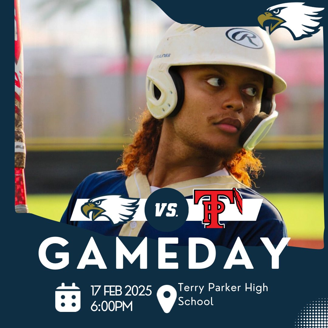 Game Day #2 @ Terry Parker
They All Count Now!
🏟 Terry Parker High School
🕕 6:00pm  Let's Go Eagles!
Tix on GoFan App #PaxonSAS
#PaxonProud  #FinishStrong 
@duvalsports @duvalschools
<a href="/BrentASJax/">Brent Martineau</a> <a href="/1010XLAG/">Andrew Gibson</a>
<a href="/CFreemanJAX/">Clayton Freeman</a> <a href="/JustinBarneyTV/">Justin Barney</a>
