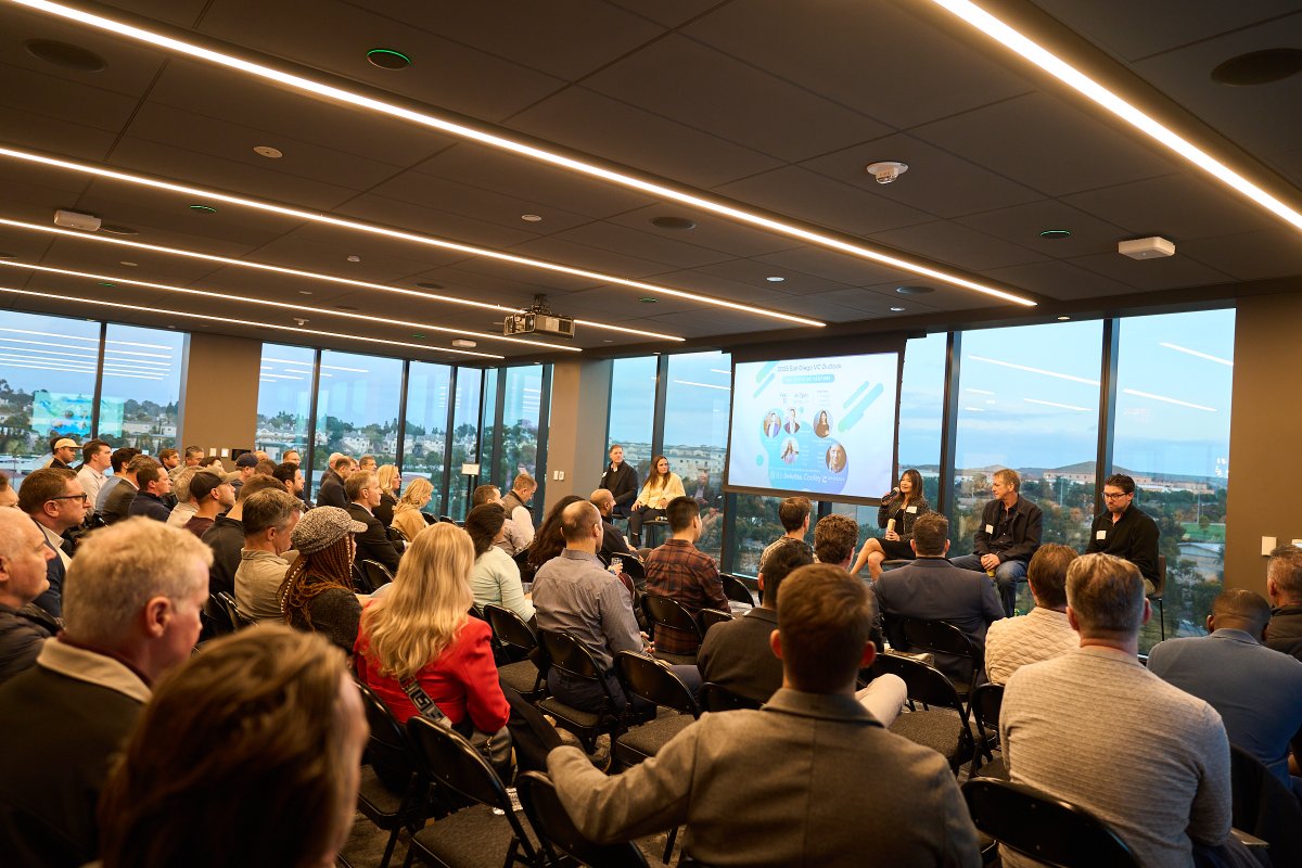 Fred Grier (@fredmgrier) on Twitter photo Last Tuesday in One Paseo.
<a href="/NealBloom/">Neal Bloom</a> & I brought together 86 founders + investors in San Diego's startup ecosystem.
In partnership w/ <a href="/CooleyLLP/">Cooley LLP</a>, <a href="/Deloitte/">Deloitte</a>, <a href="/JLL/">JLL</a> and <a href="/InterlockCap/">Interlock Capital</a>
We discussed the IPO market, M&A Activity & what's in store for 2025. Last Tuesday in One Paseo.
<a href="/NealBloom/">Neal Bloom</a> & I brought together 86 founders + investors in San Diego's startup ecosystem.
In partnership w/ <a href="/CooleyLLP/">Cooley LLP</a>, <a href="/Deloitte/">Deloitte</a>, <a href="/JLL/">JLL</a> and <a href="/InterlockCap/">Interlock Capital</a>
We discussed the IPO market, M&A Activity & what's in store for 2025.