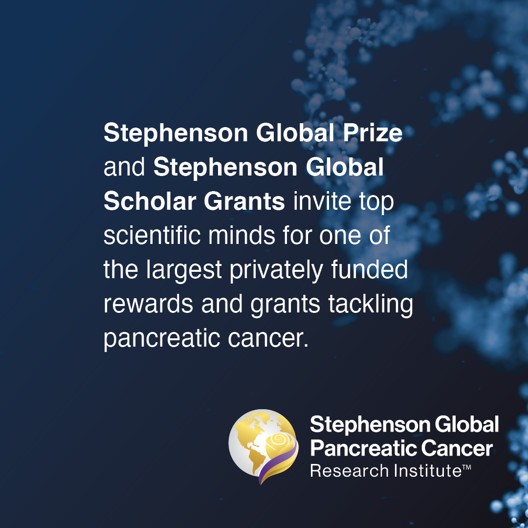 sgpcri's tweet image. @SGPCRI launched a call for nominations for the inaugural $1 million Stephenson Global Prize, with a call for Letters of Intent for the Stephenson Global Scholar Grants. Open for submission through March 14, 11:59 p.m. PST.
Apply now: bit.ly/41fXg7u
#pancreaticcancer