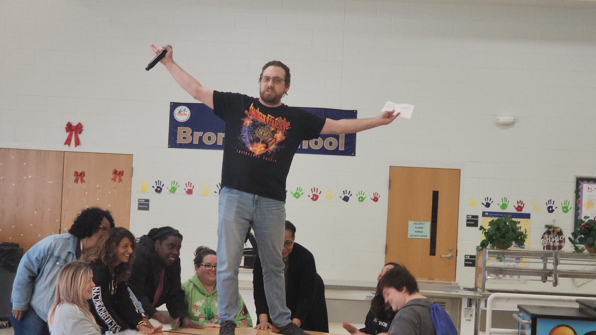 EastGarnerES's tweet photo. Team Building at it's best!!! Data digging next. Our staff did a phenomenal job! Special shoutout to @ThePrincipalFai and Ms. Holland for helping us organizing these activities #Teamwork @WCPSS @JamesOverman4 @SEasternArea https://t.co/8UbbZ2nKSI