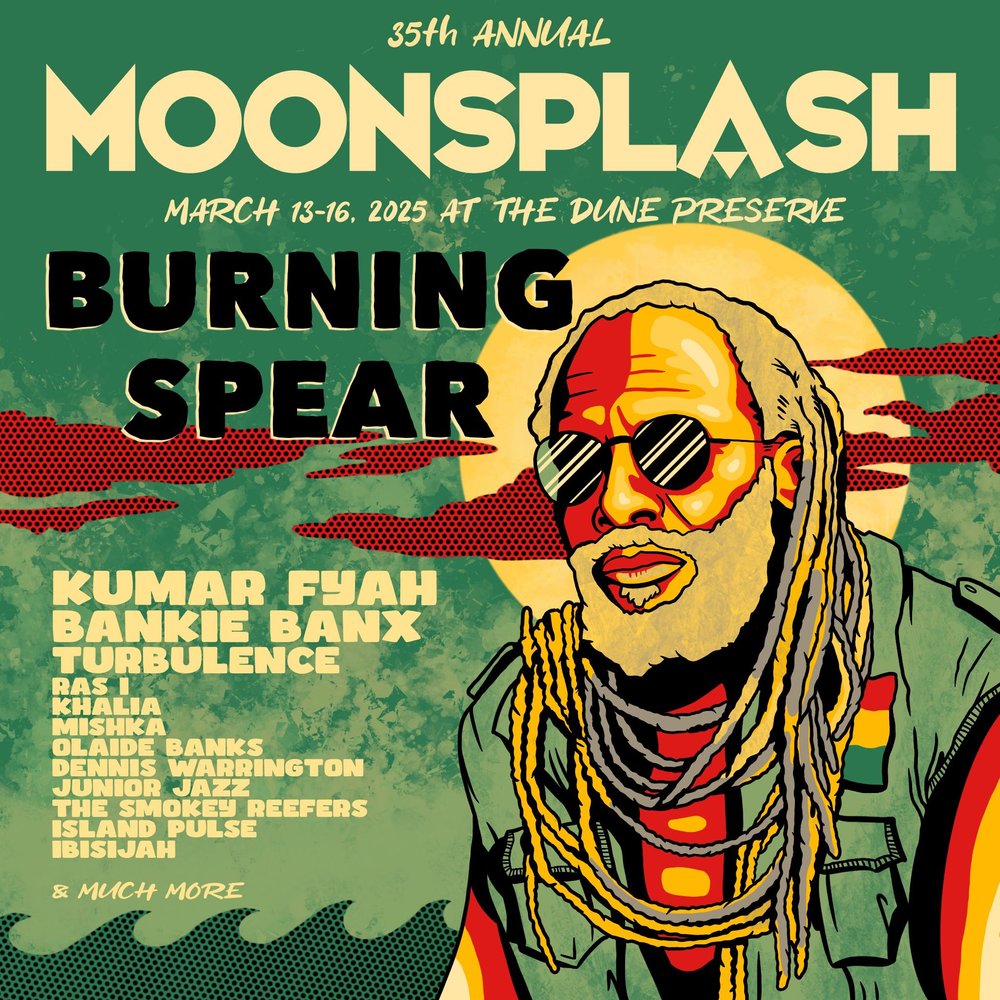 FESTIVALS 2025 @ reggaeville.com/festivals/

Burning Spear, Kumar, Turbulence and more… @ MOONSPLASH 2025

#burningspear #kumar #turbulence #moonsplash #reggaeville