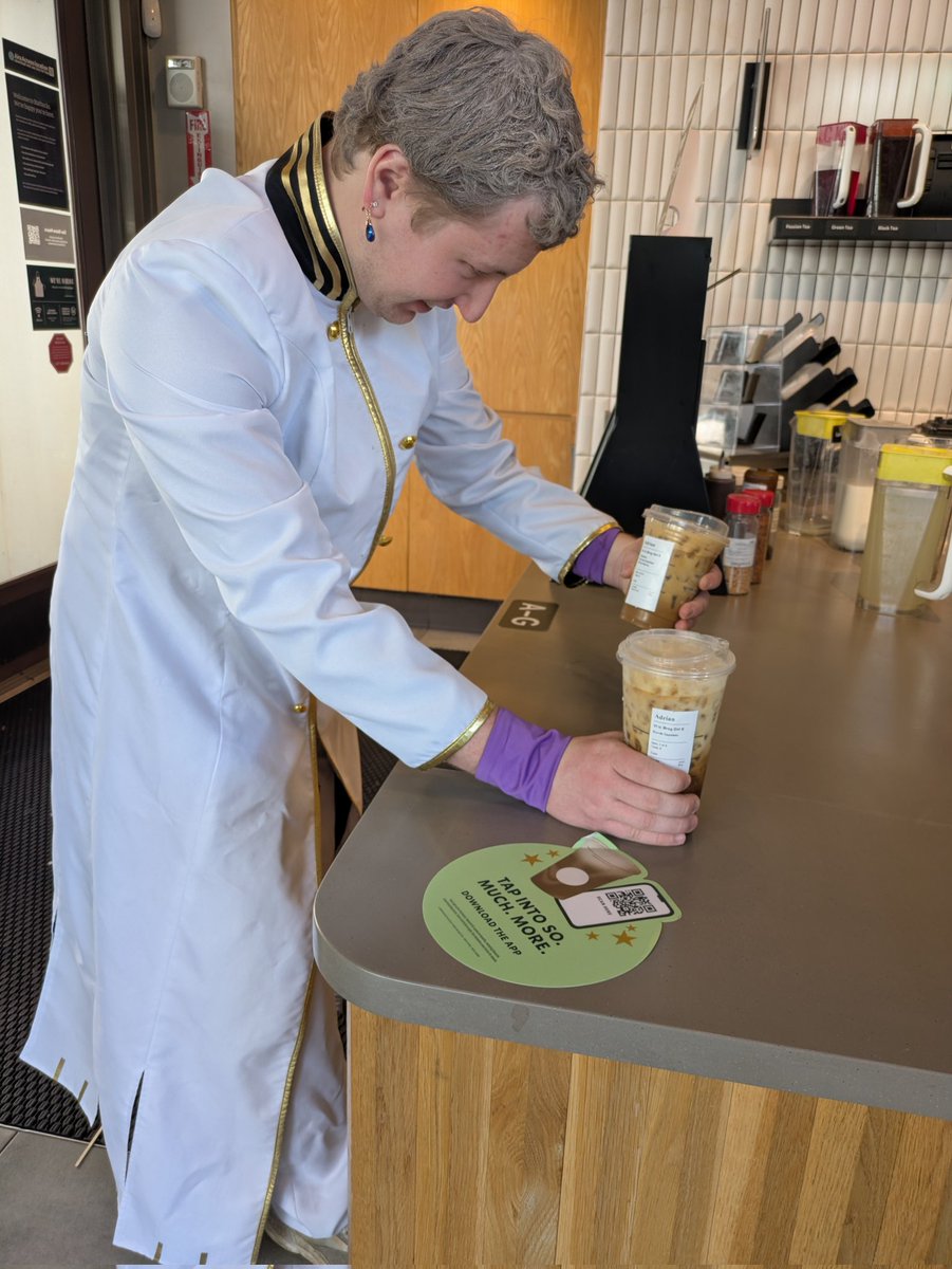 EvanKazooCovers's tweet image. As the most fulfilled existence, I, Regulus Corneas, have the *right*, to take the drinks of any Starbucks order I want!!!