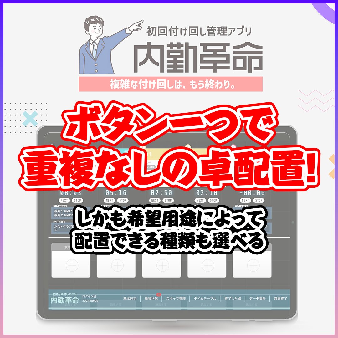 naikinkakumei's tweet photo. ✅『オートランダム機能』搭載
ボタン1つで付け回しが可能に❗️

これまでのエラー検知機能を全て駆使し、全自動卓配置を実現。

【✨ランダムは3種類✨】
🟣通常ランダム
🟣回数均等ランダム
🟣ランカー優先ランダム

現在無料お試し受付中🎉 https://t.co/ga0w2aSS2Y