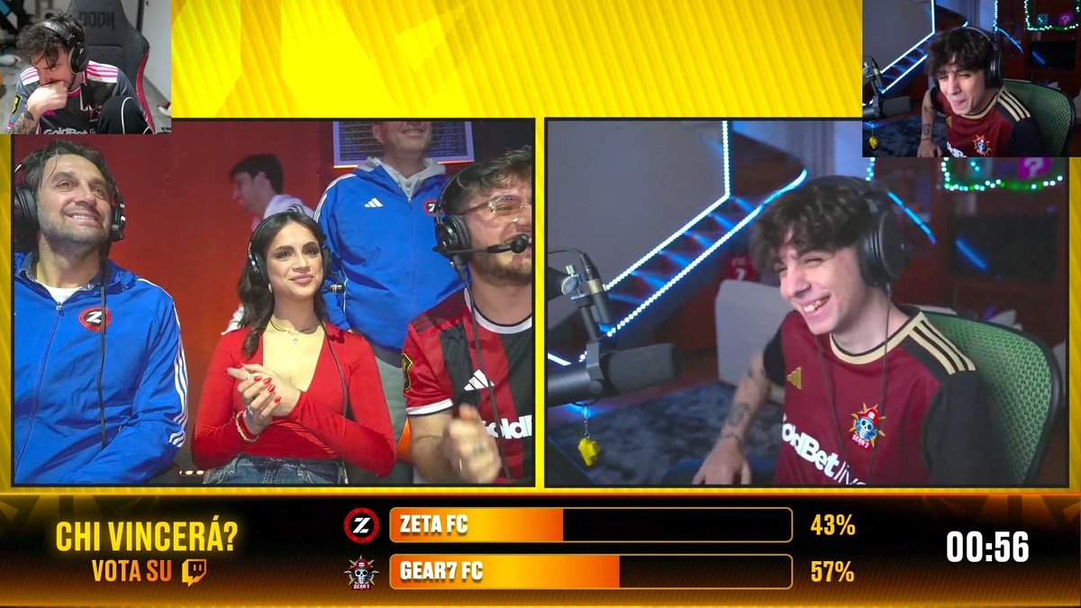 Gear7FC's tweet photo. Sta per cominciare il nostro match, stavolta sondaggi abbastanza pari ma c'è comunque pressione🏴‍☠️

#G7Crew #ZetaGear7 https://t.co/JRlGiz1bQw