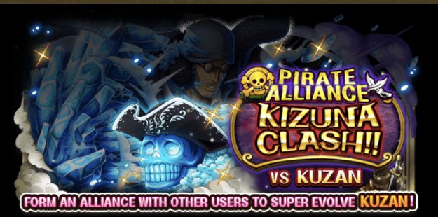OneWikia's tweet photo. Dal 19 al 23 febbraio (h 14:59) ci sarà il Kizuna di Aokiji ❄️

Info:
~K. Exchange~
•Box 4-6: 💀 SE Aokiji
•Box 6: Shanks V2
•Box 6-7: 💀 SE Stella GSF (+ 2 nelle missioni alleanza)

~K. Bazaar~
Aggiunti i teschi per SE Crocodile TM https://t.co/JvzRqi9gKC