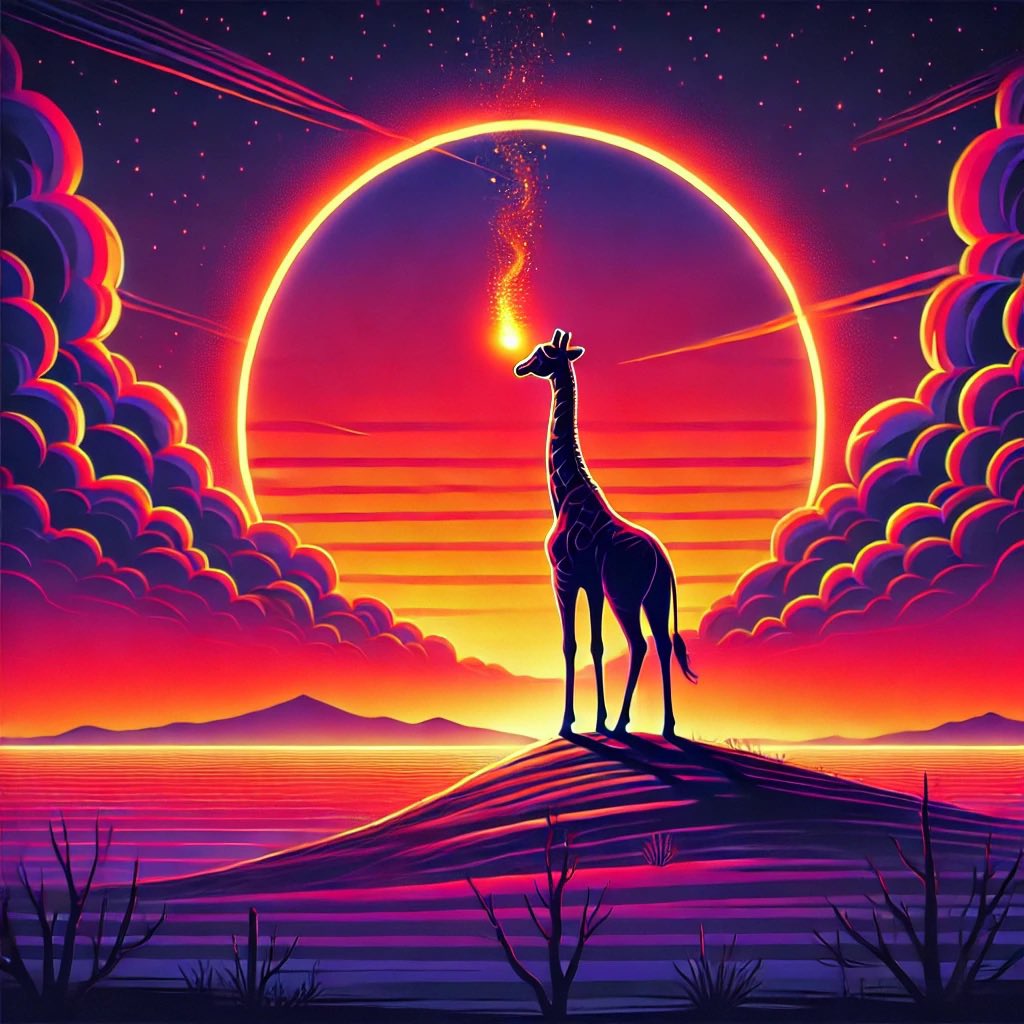 PunkyGiraffes's tweet photo. Been away under hibernation but we are about to come back out soon. Stay tuned and make sure you are following for the latest updates and announcements. #cryptocurrency #memecoin100x #punkygiraffes https://t.co/xu02jd0dNl