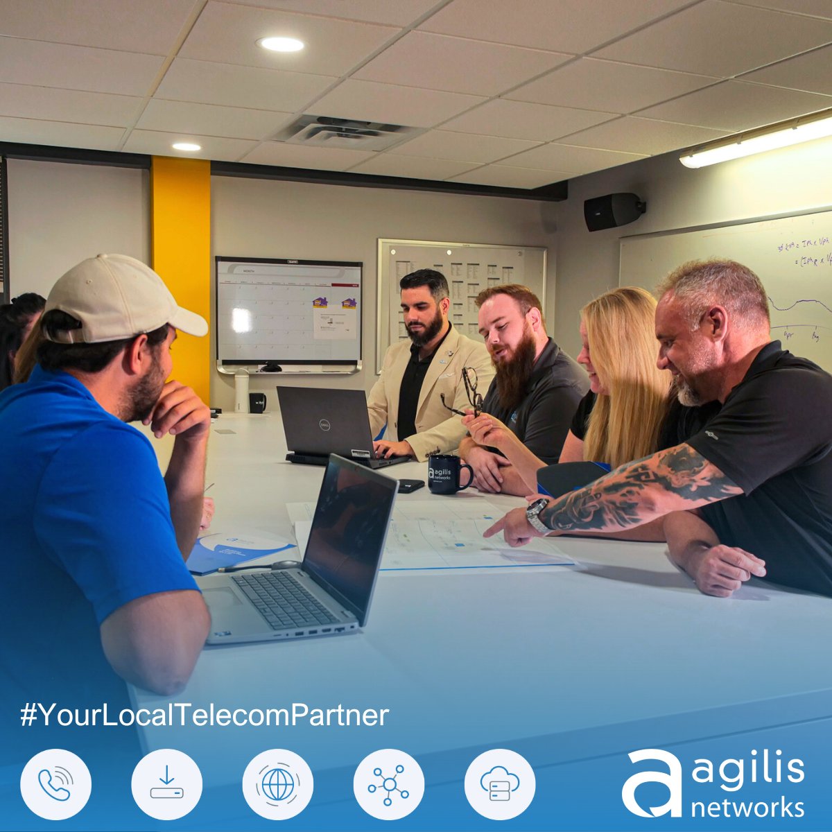 As a local, and dependable telecom provider, we want to keep businesses connected. 

What does your business need most? ⚡