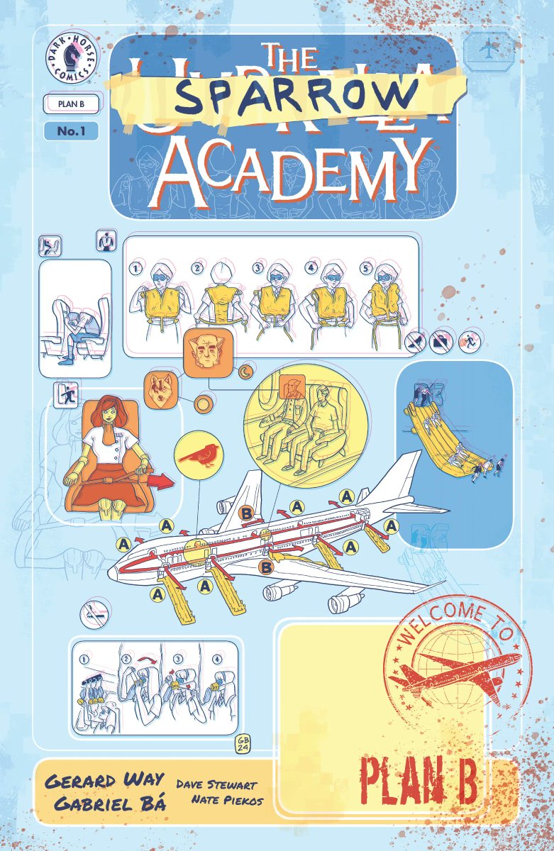 Dark Horse Comics (@darkhorsecomics) on Twitter photo Gerard Way and Gabriel Ba's best-selling superhero series returns stranger than ever in The Umbrella Academy: Plan B. Arriving in comic shops June 2025. ☂️<a href="/Variety/">Variety</a> has the exclusive details: bit.ly/41kG0hB
By <a href="/gerardway/">Gerard Way</a>, <a href="/Gabriel_Ba/">Gabriel Bá</a>, @Dragonmnky and <a href="/blambot/">Nate Piekos of Blambot</a> Gerard Way and Gabriel Ba's best-selling superhero series returns stranger than ever in The Umbrella Academy: Plan B. Arriving in comic shops June 2025. ☂️<a href="/Variety/">Variety</a> has the exclusive details: bit.ly/41kG0hB
By <a href="/gerardway/">Gerard Way</a>, <a href="/Gabriel_Ba/">Gabriel Bá</a>, @Dragonmnky and <a href="/blambot/">Nate Piekos of Blambot</a>