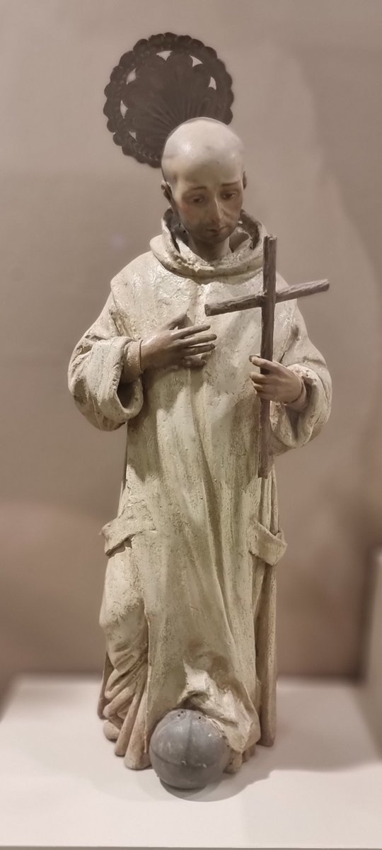 José Risueño 
"San Bruno"
 Madera policromada 
Ss. XVII-XVIII 

Abadía del Sacromonte #Granada