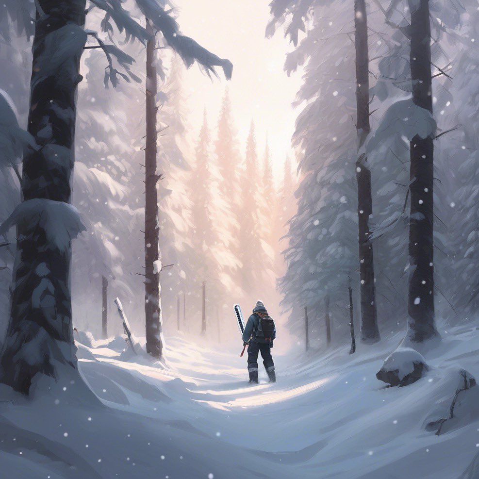 When Frosty P enters the Forest, even the trees start chillin’!!!