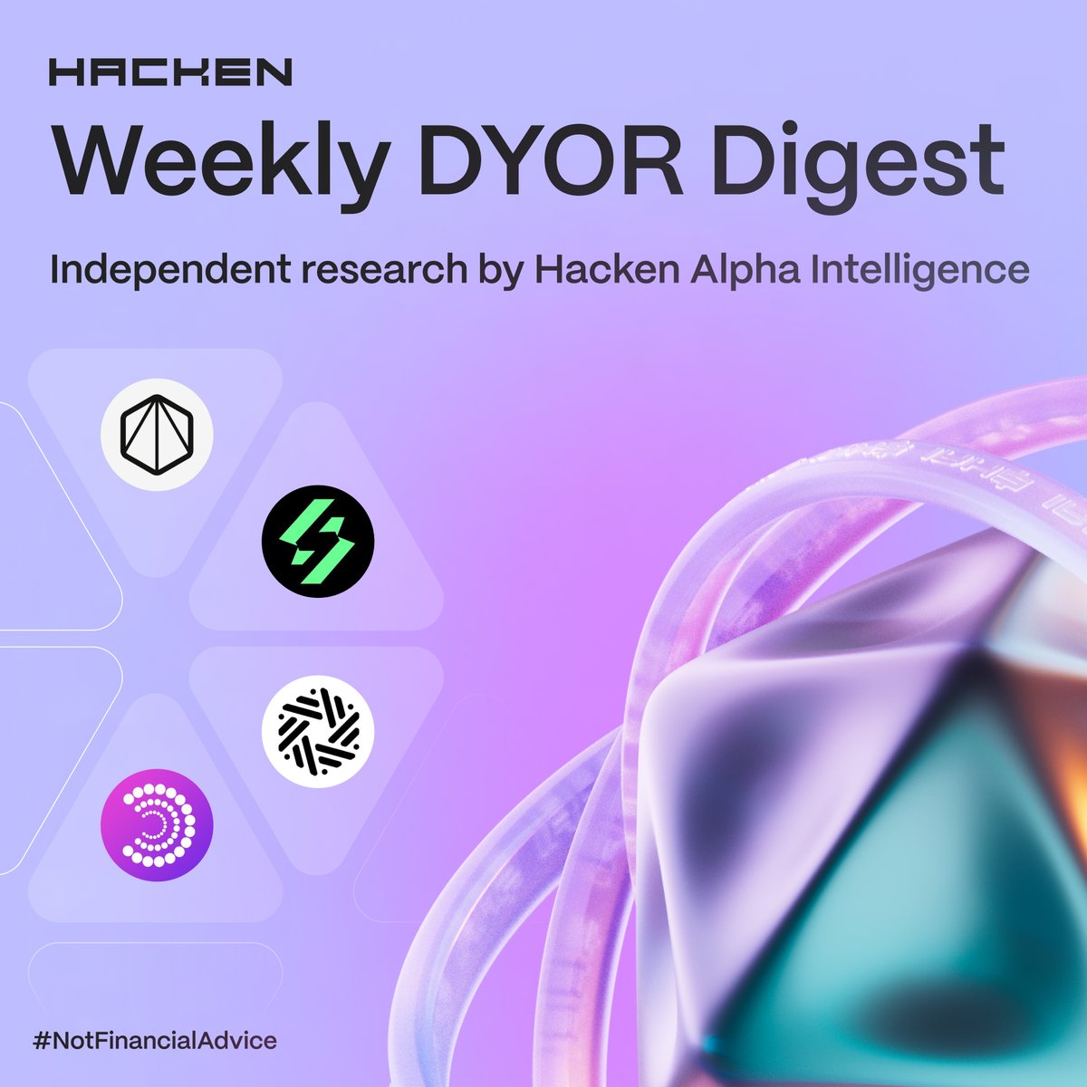 hackenclub's tweet photo. Hacken Alpha Intelligence Weekly Digest 🔍

This week, our community put four blockchain projects under the microscope—breaking down their tech, security posture, and whether they’re worth your attention. 👇

Got a project you think deserves a closer look? Let us know! https://t.co/XDdipKZIvz